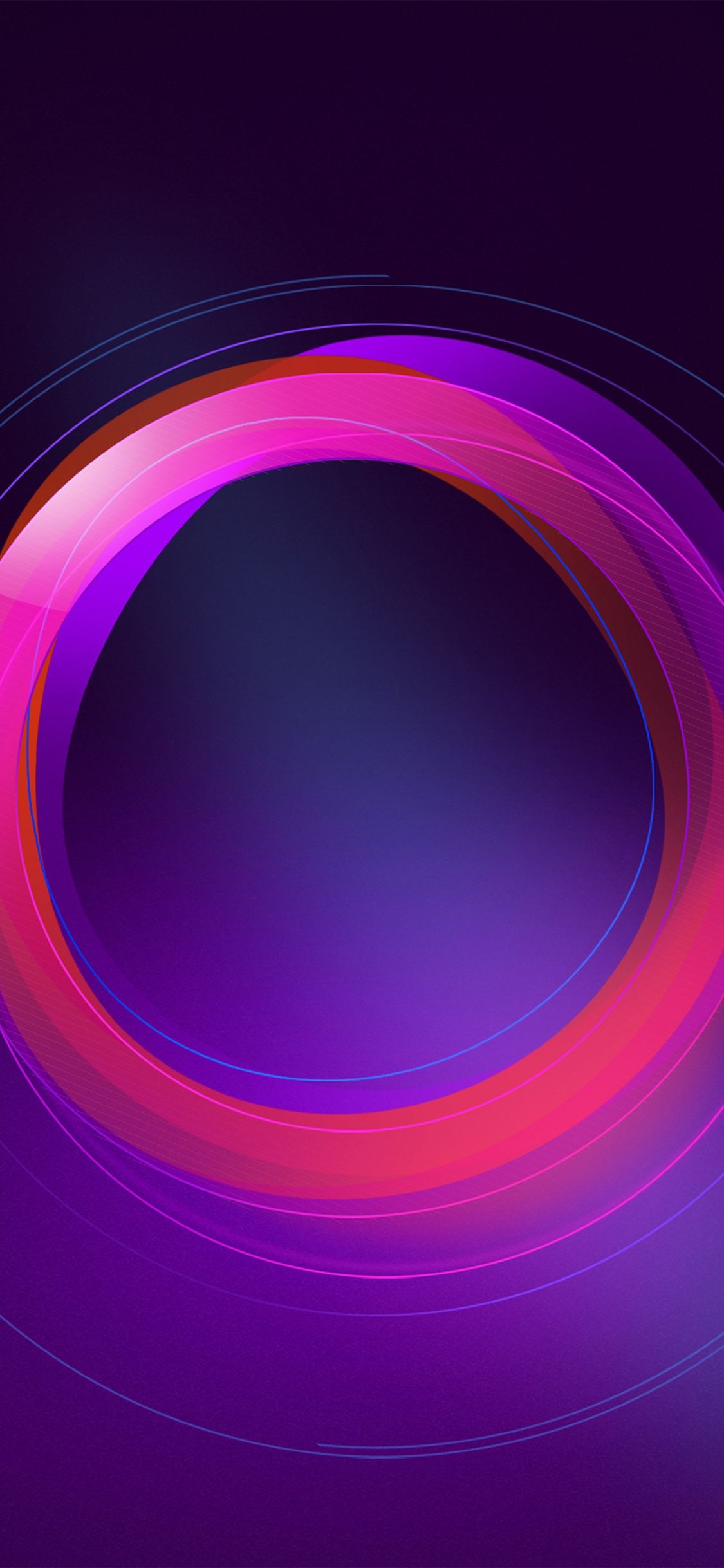 1130x2440 iPhone X wallpaper. circle abstract purple pattern background, Phone