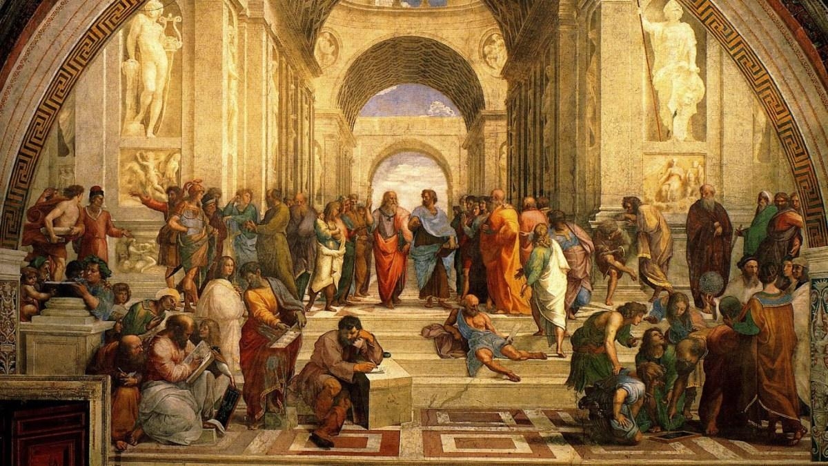 1200x680 Renaissance The School Of Athens Classic Art Paitings Raphael Painter Rafael Philosophers Hd Wallpaper. Christ's Legacy Academy, Desktop