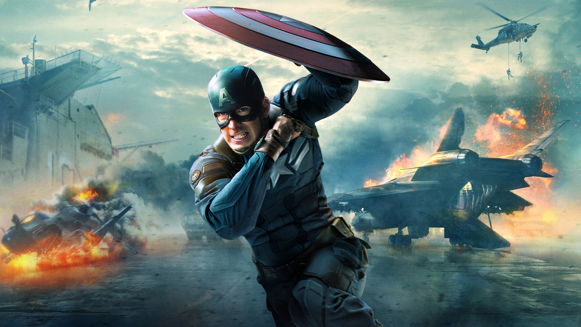 1920x1080 Desktop Wallpaper Movies Heroes comics Captain America, Desktop