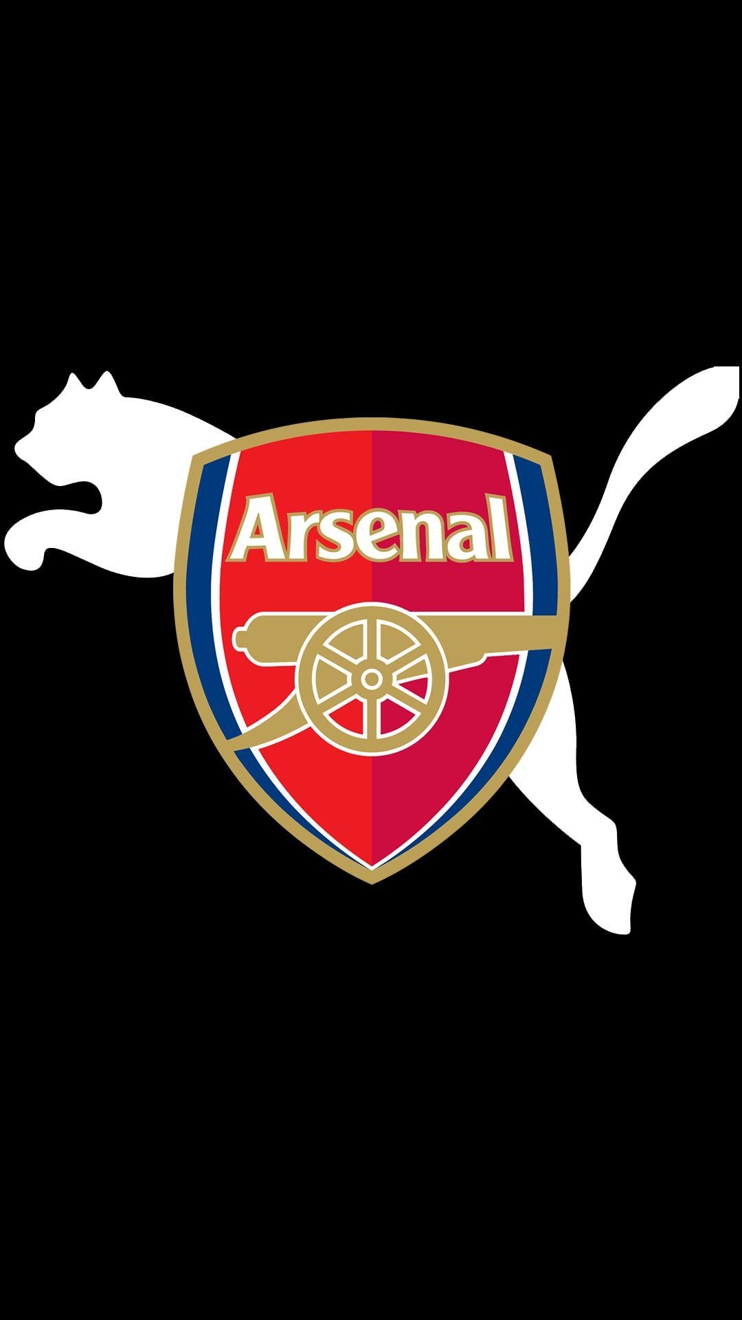 1080x1920 Arsenal Logo HD Wallpaper for Mobile, Phone