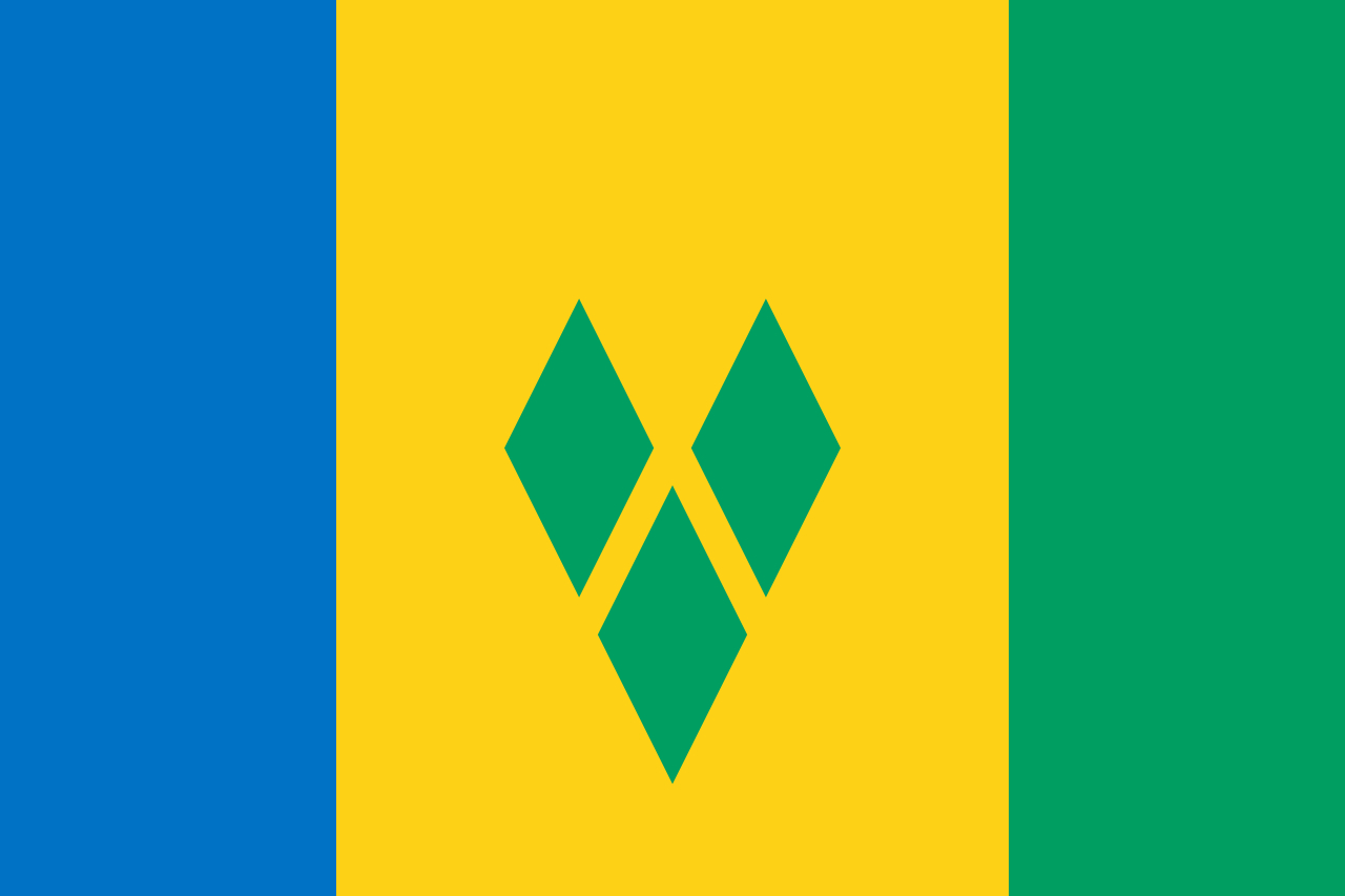 1280x860 Flag of Saint Vincent and the Grenadines, Desktop