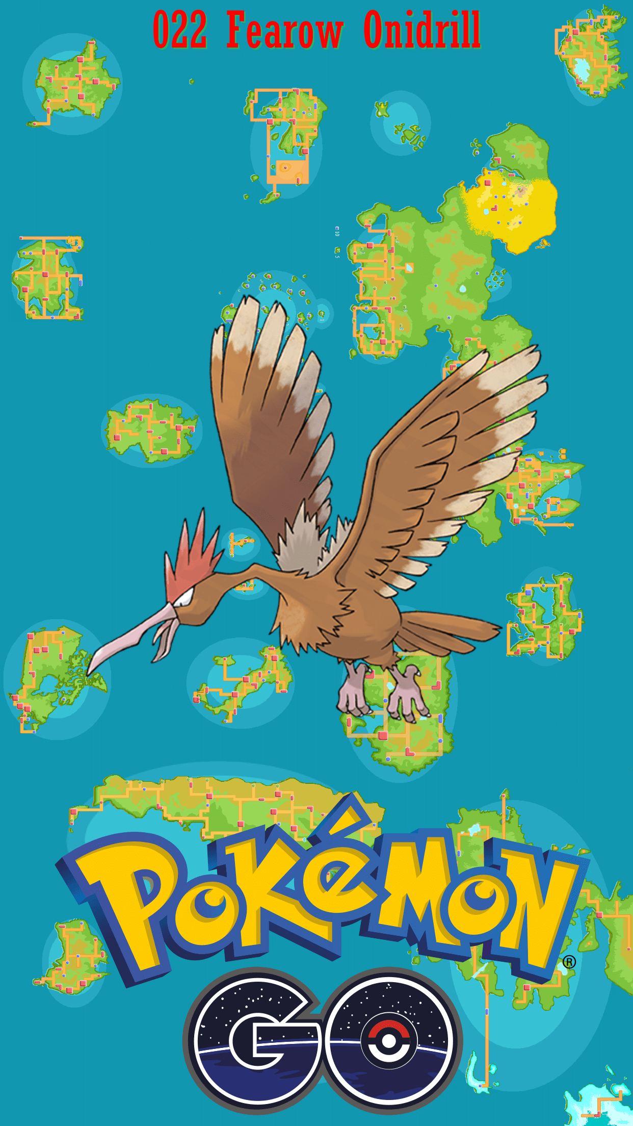 1250x2210 Street Map Fearow Onidrill, Phone