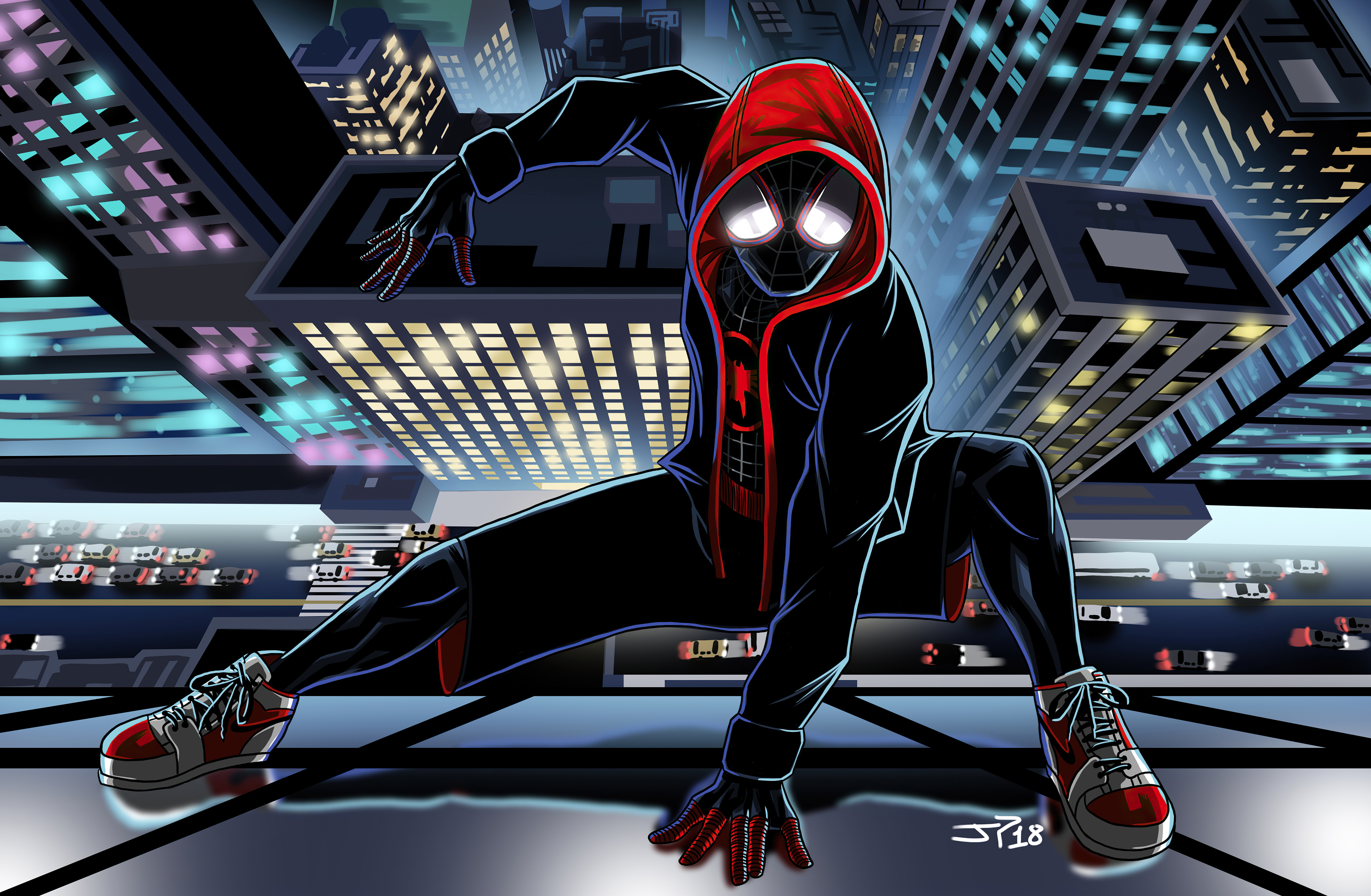 3840x2520 Spiderman Miles Morales Animated 4k 1440P Resolution HD 4k Wallpaper, Image, Background, Photo and Picture, Desktop