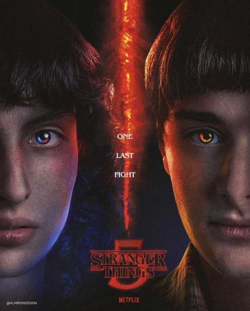 880x1100 Stranger Things Season 5 Posters [Fan Made] Of Stranger Things, Phone