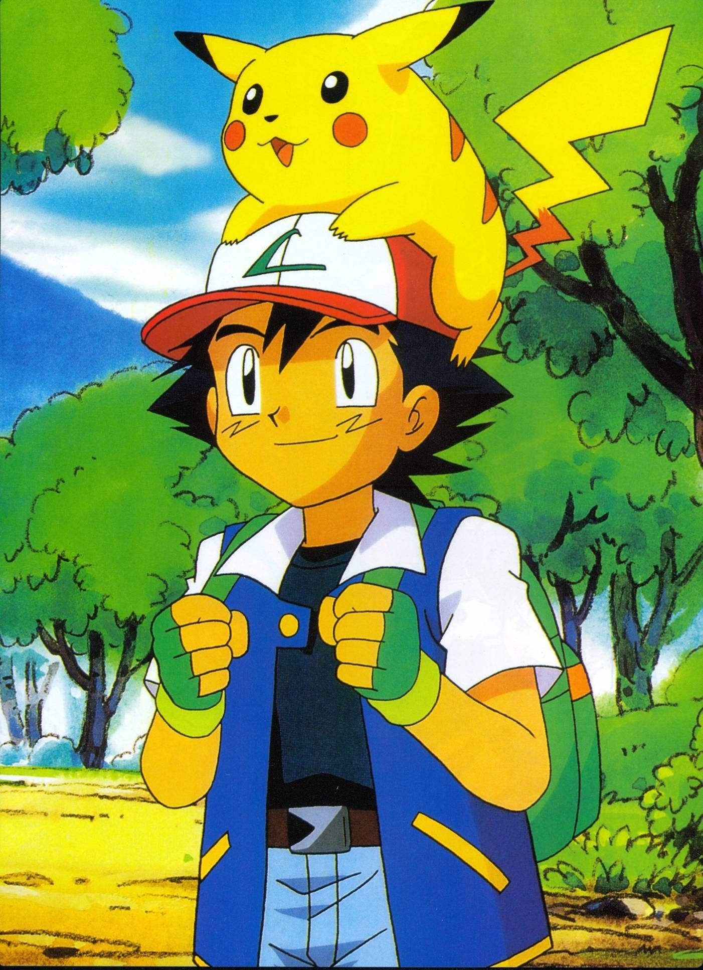 1410x1940 Ash and Pikachu Phone Wallpaper Free Ash and Pikachu Phone Background, Phone