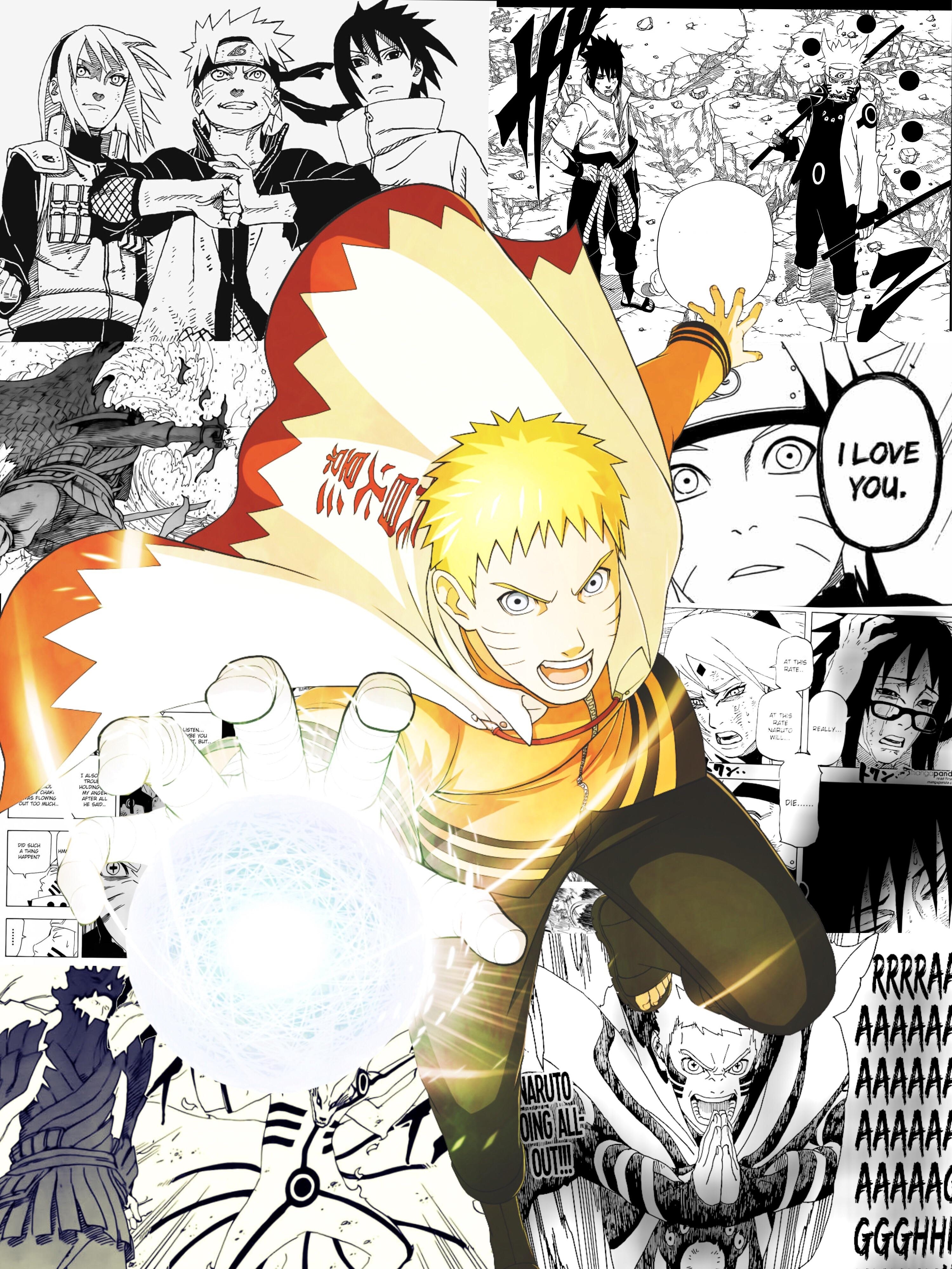 3000x4000 my wallpaper i made for our 7th Hokage, Phone