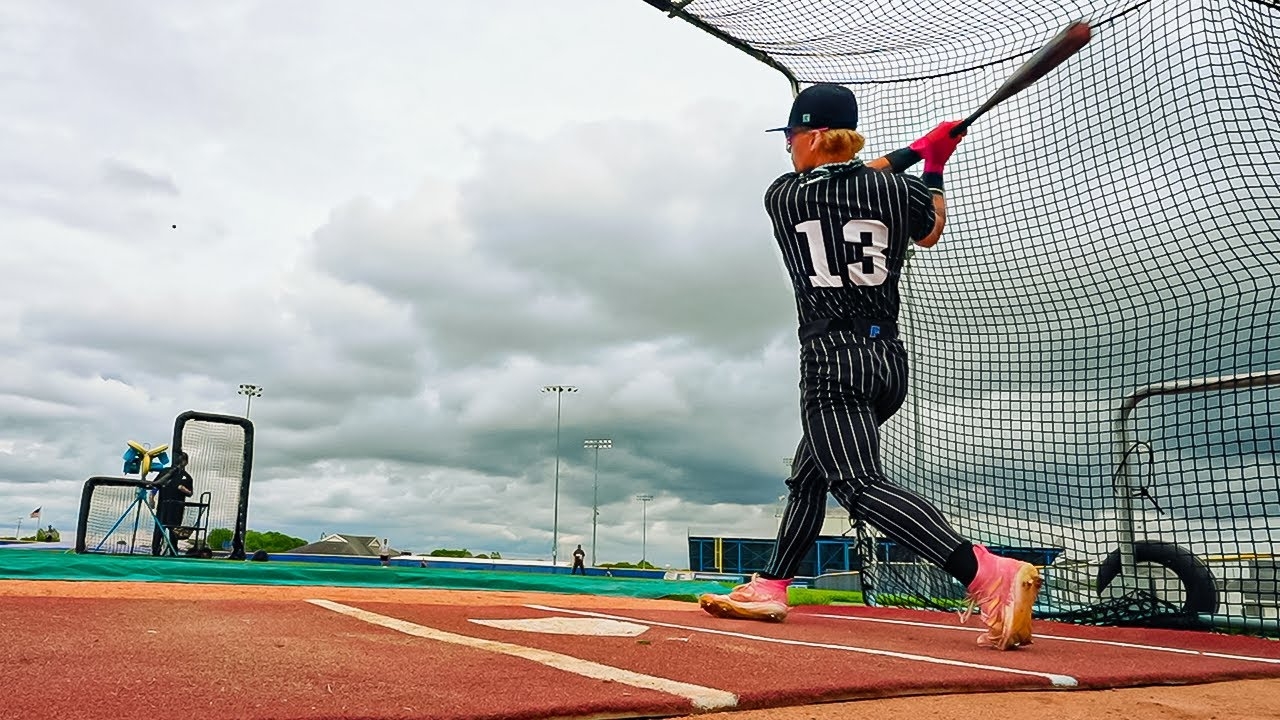 1280x720 High School Prospect Max Clark MASHES BP Ahead of Game Day, Desktop