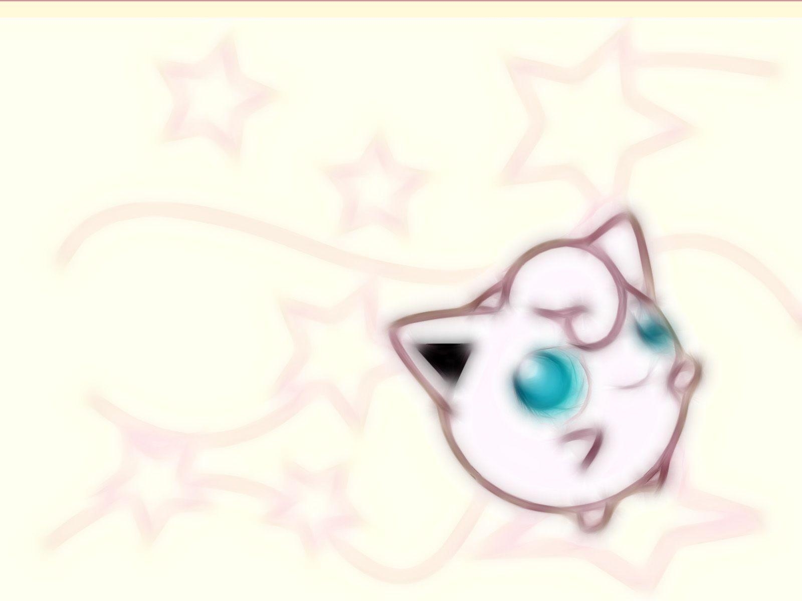 1600x1200 cute jigglypuff pokemon bacground wallpaper for your screens. HD, Desktop