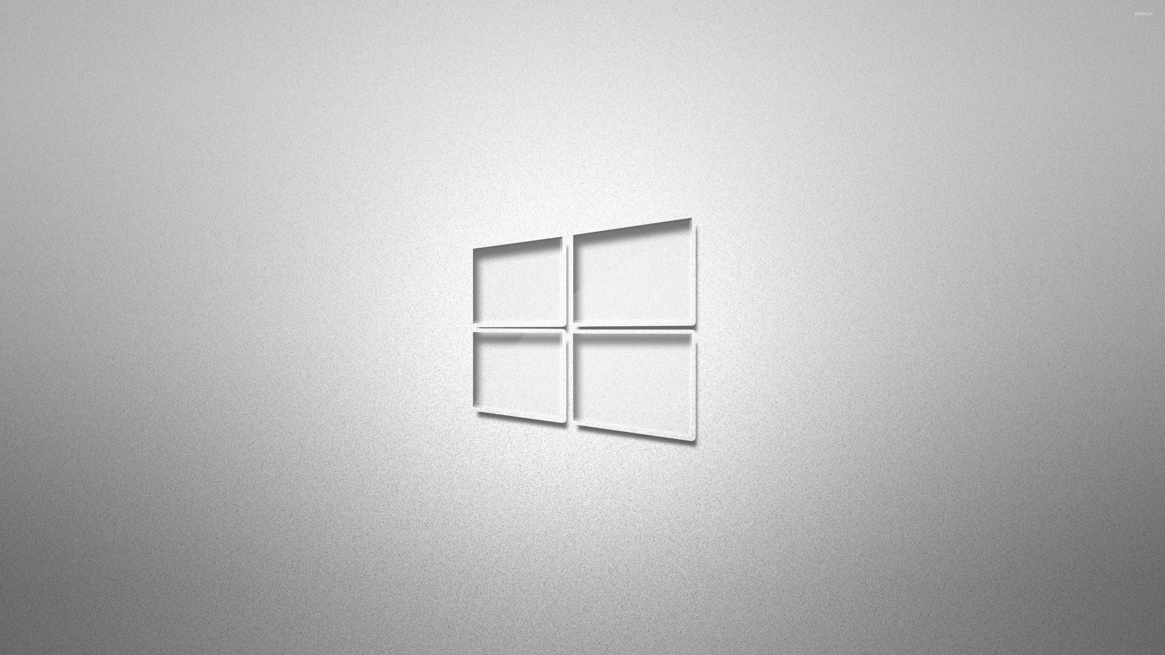 3840x2160 Windows 10 Wallpaper Grey, Desktop