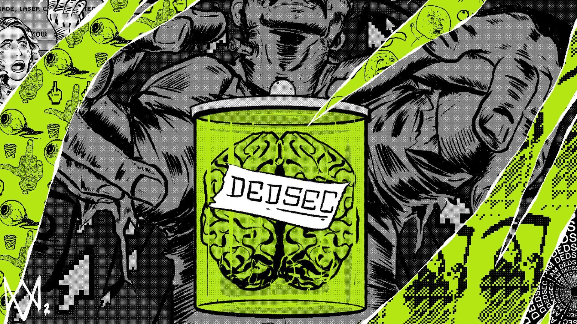 1920x1080 Logo Dedsec. Wallpaper from Watch Dogs 2, Desktop