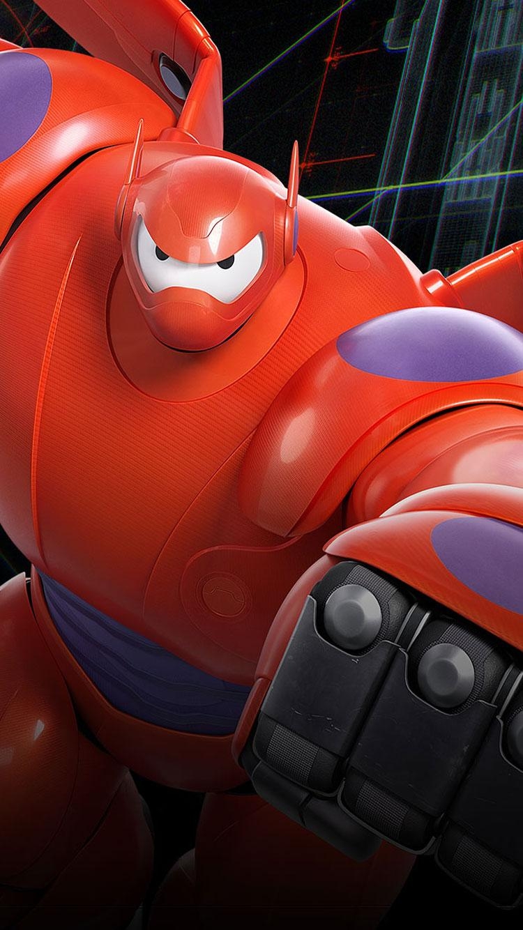 750x1340 Disney Movie Big Hero 6 (2014) Desktop & iPhone Wallpaper HD, Phone