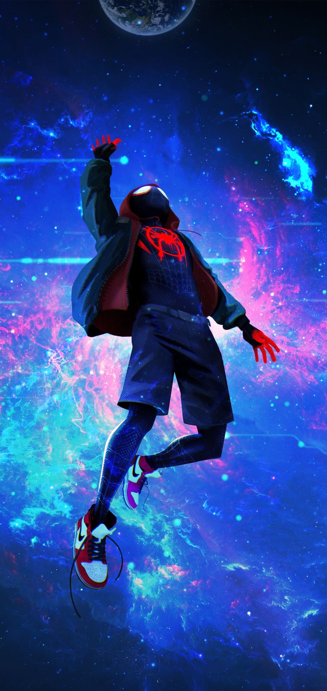 1080x2280 Into The Spider Verse, Phone