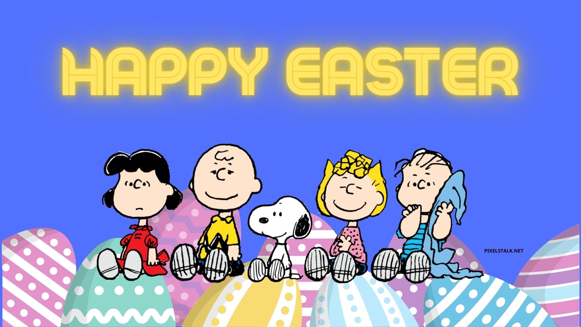 1920x1080 Desktop Snoopy Easter Wallpaper, Desktop