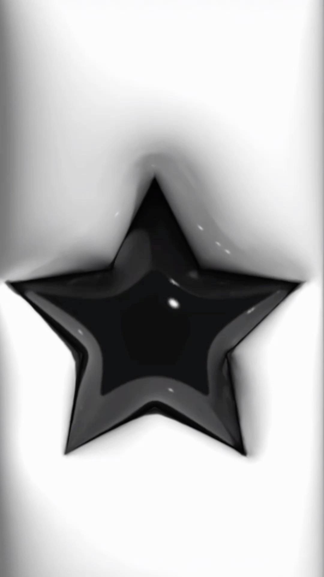 1080x1920 3D iOS background, black y2k star. iPhone wallpaper stars, Black and white wallpaper iphone, Black wallpaper iphone dark, Phone