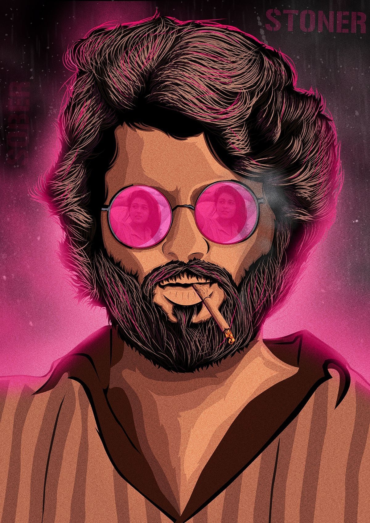 1200x1700 Arjun Reddy Cartoon Wallpaper, Phone