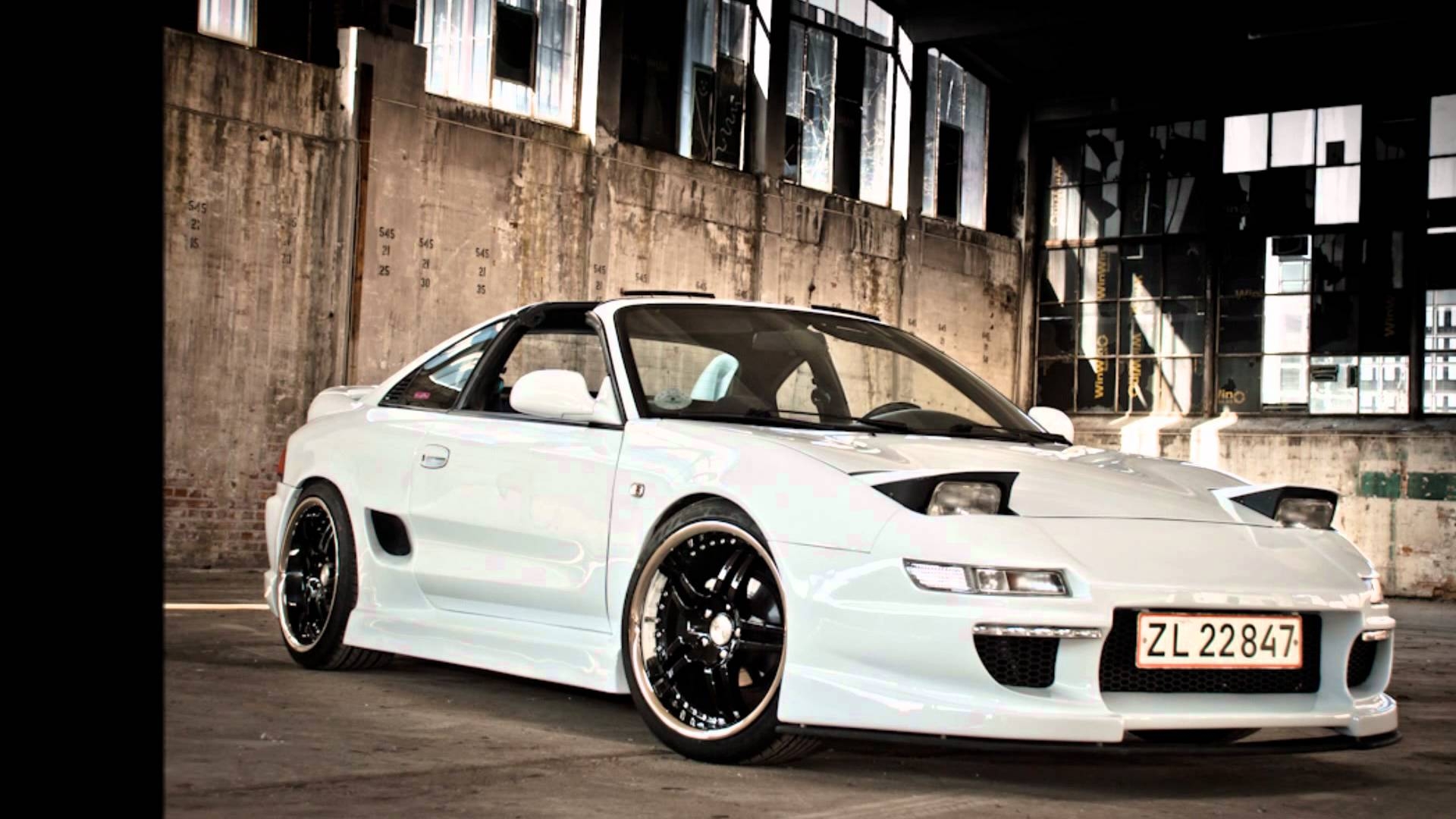 1920x1080 Toyota MR2 black'n white, Desktop