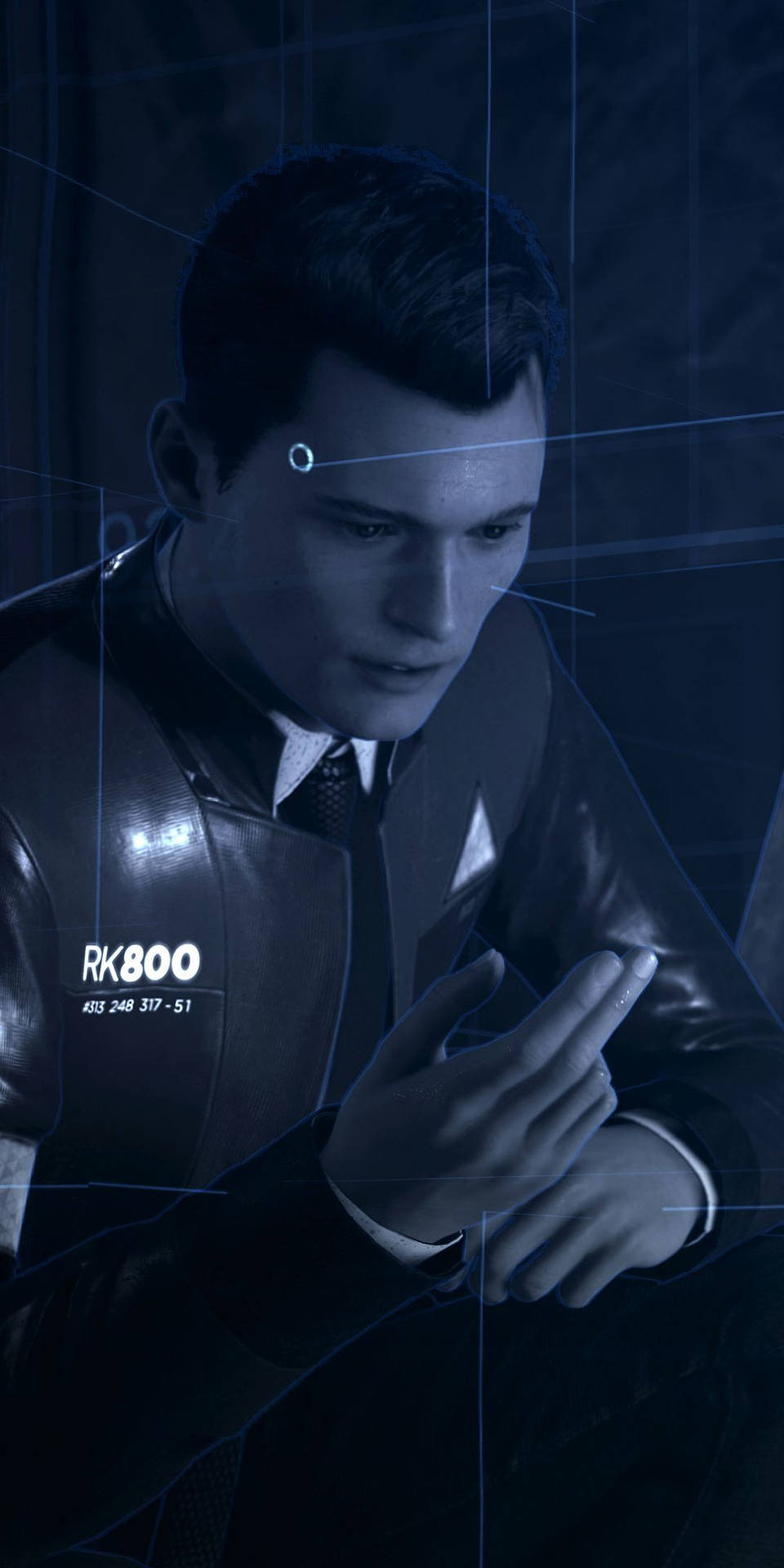 960x1920 Download Sitting Connor Detroit: Become Human Wallpaper, Phone