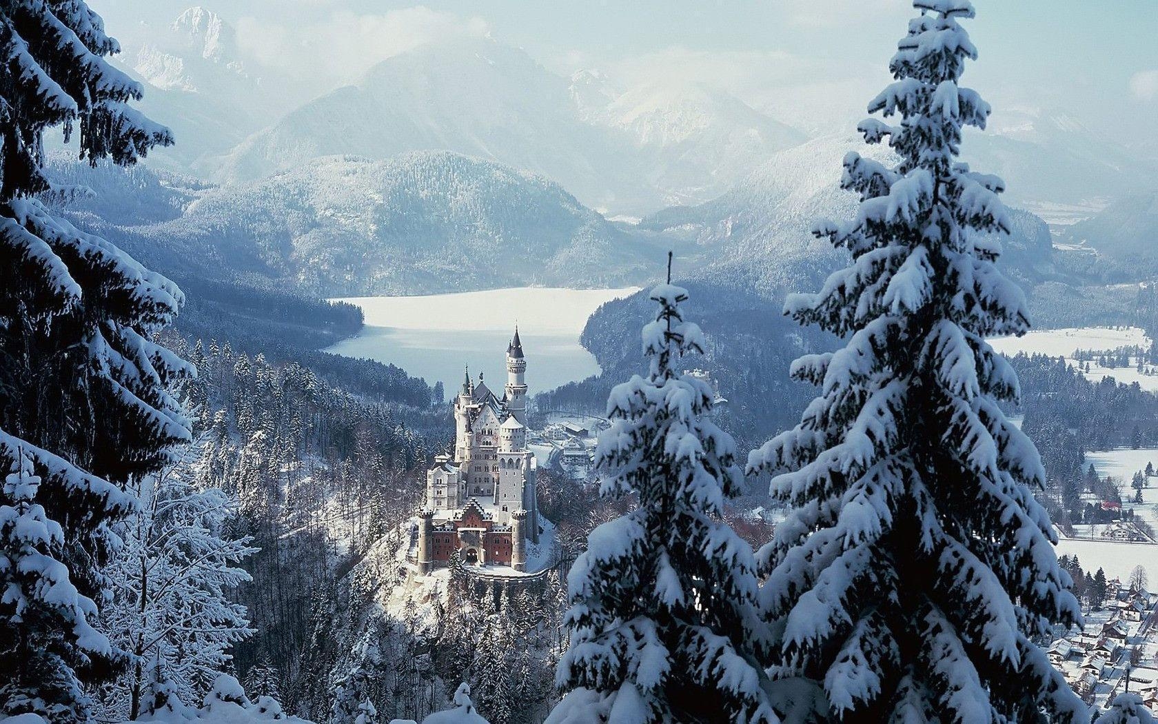 1680x1050 Neuschwanstein Castle Wallpaper, Desktop