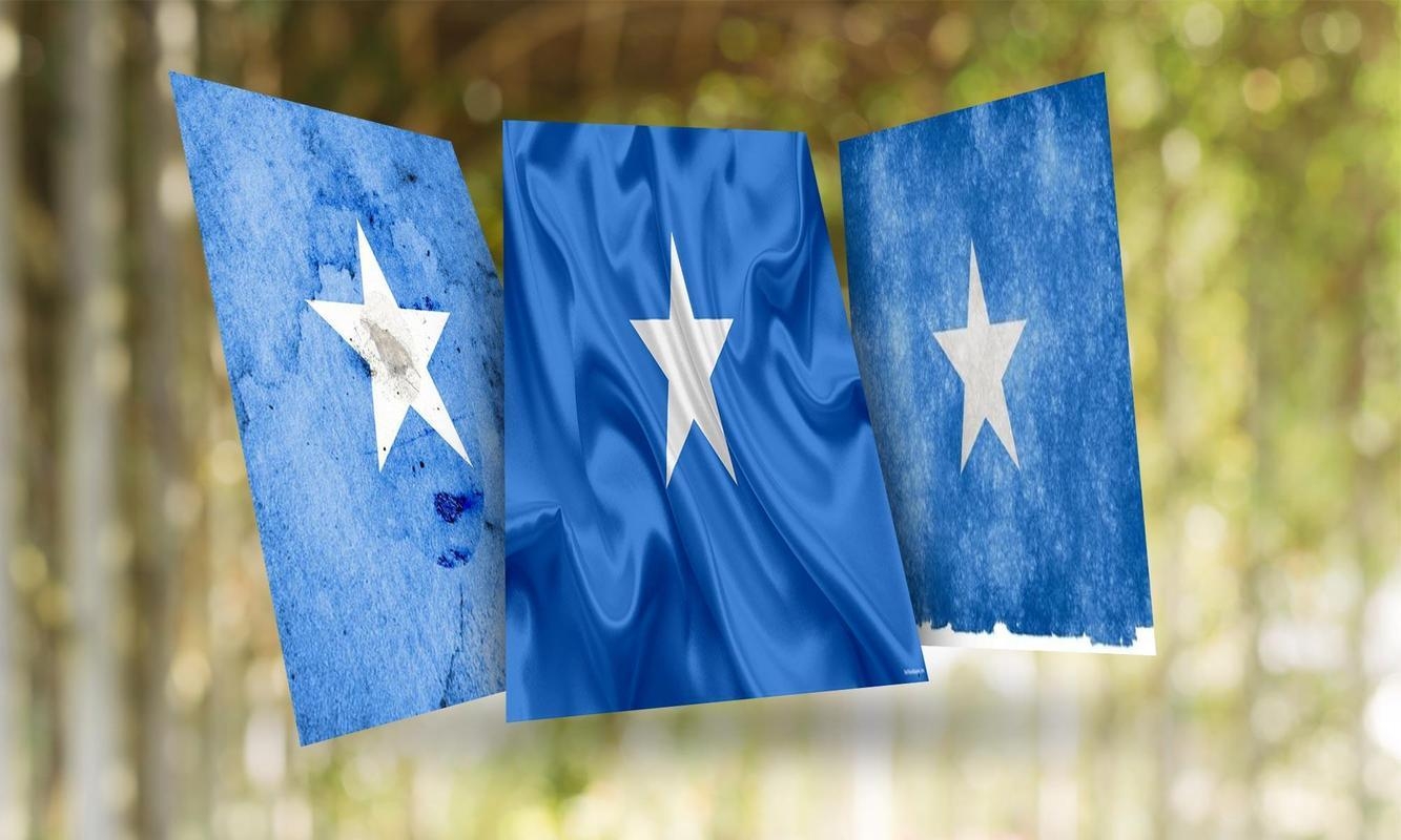 1340x800 Somalia Flag Wallpaper for Android, Desktop