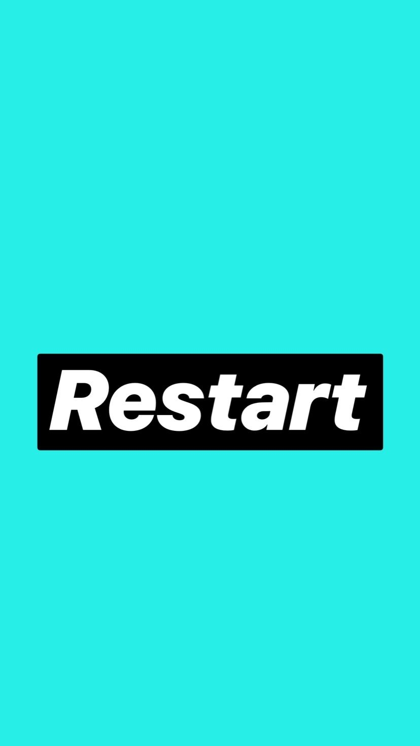 830x1480 Restart- wallpaper. Tech company logos, Company logo, Wallpaper, Phone