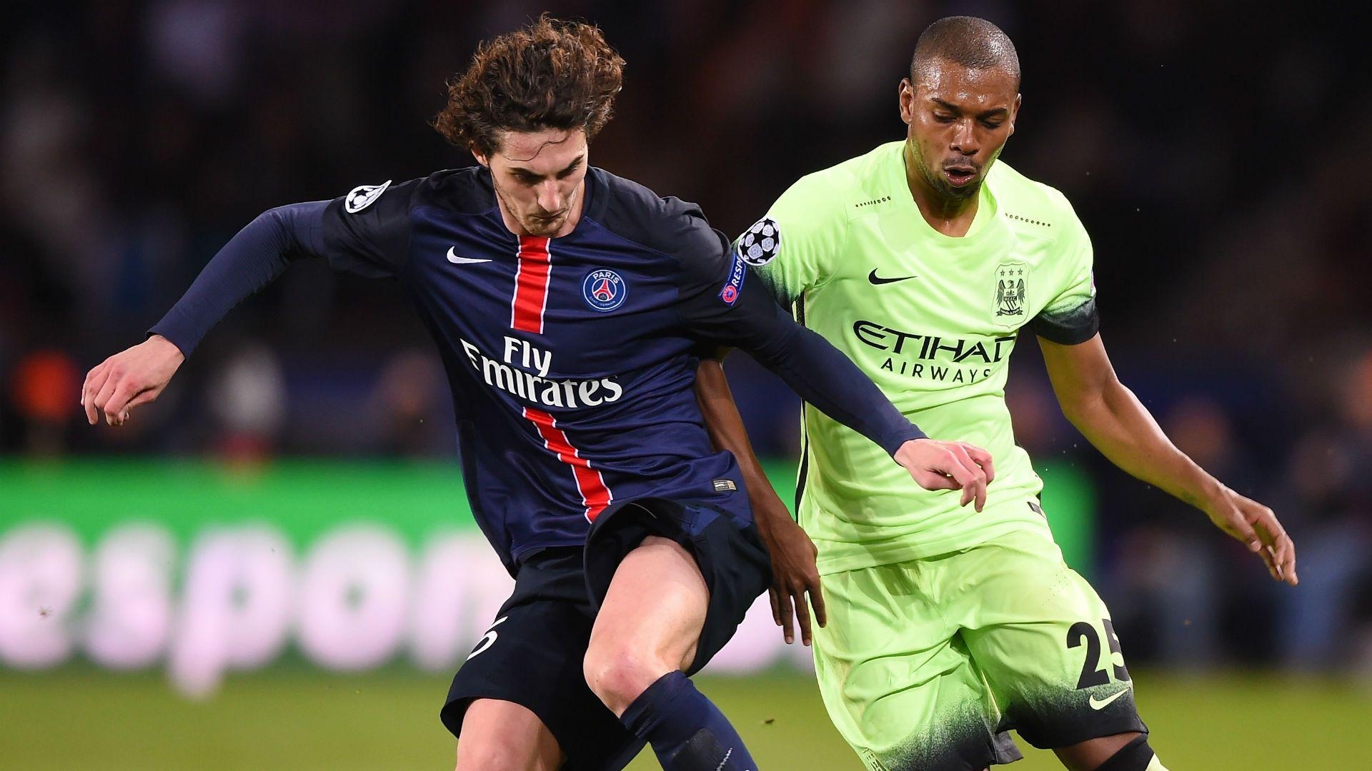 1920x1080 Adrien Rabiot Fernandinho Paris SG Manchester City UEFA Champions, Desktop