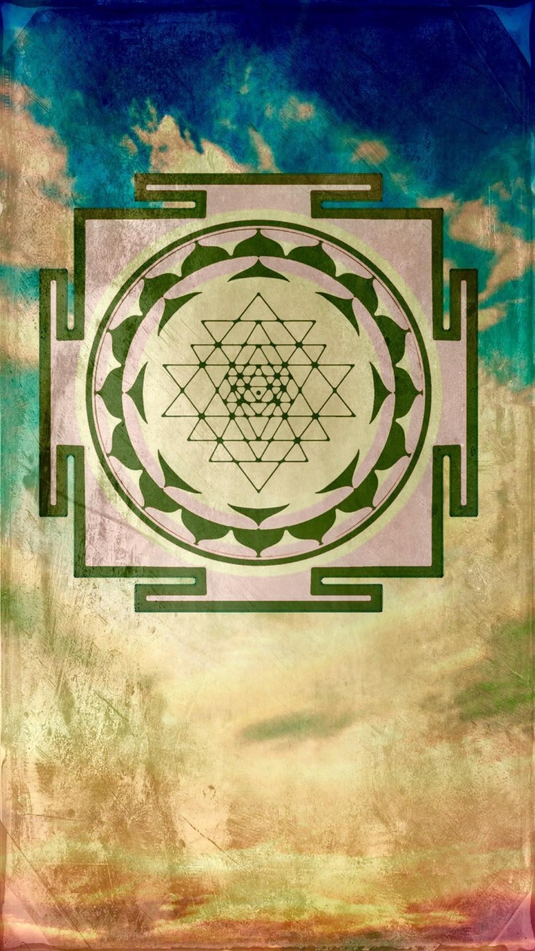 1080x1920 Sri Yantra Wallpaper, Phone