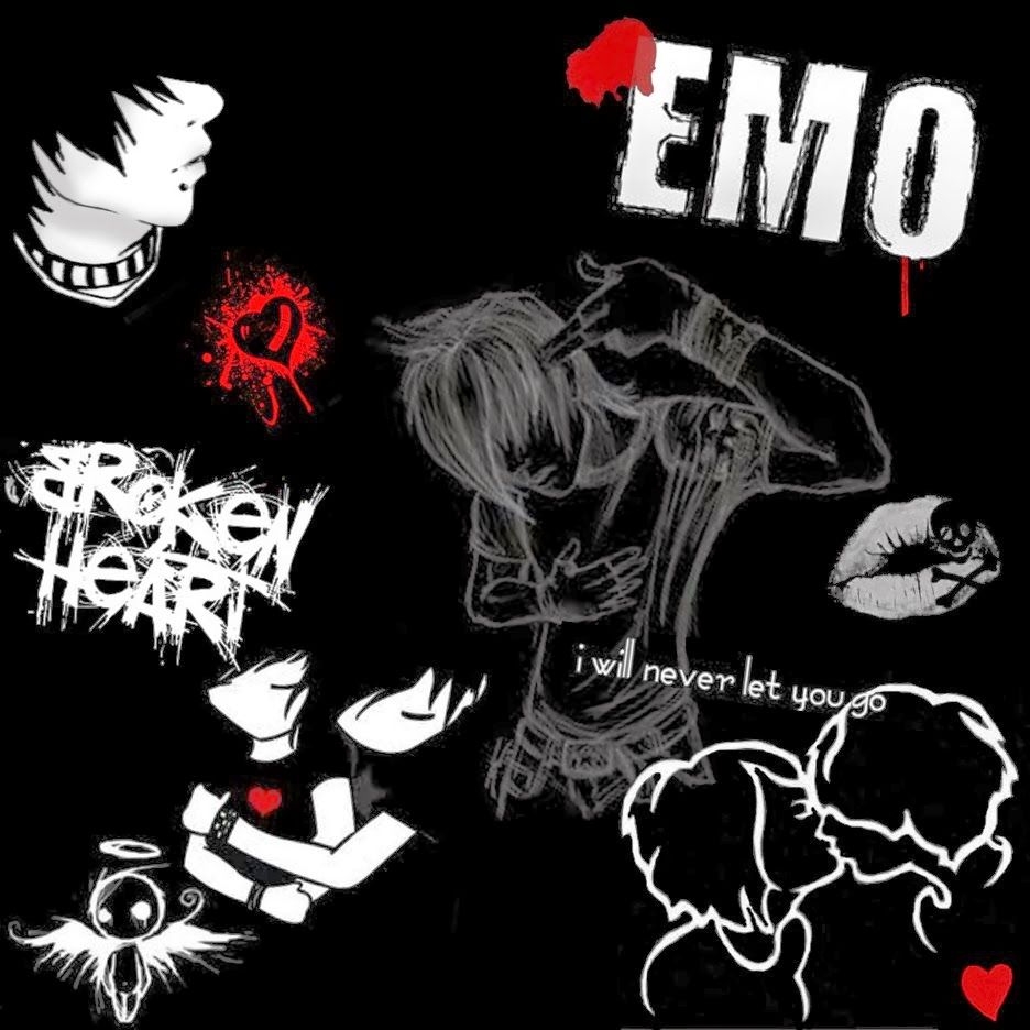 940x940 Emo Broken Heart Wallpaper, Phone