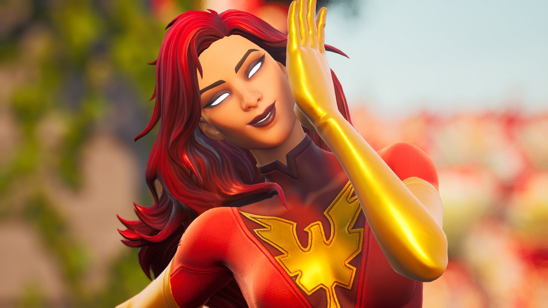 1920x1080 Dark Phoenix Fortnite wallpaper, Desktop