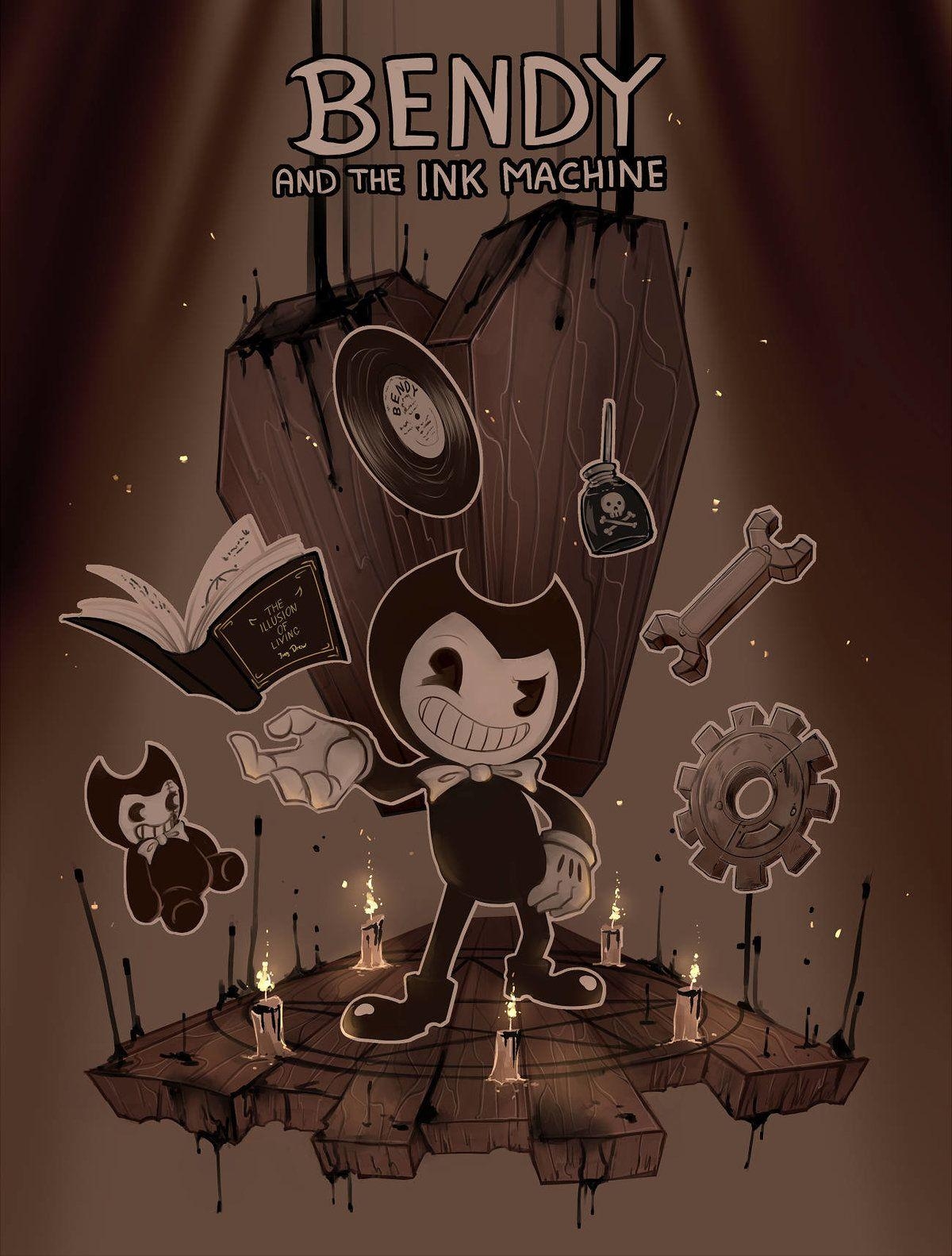 1200x1590 Bendy And The Ink Machine HD Wallpaper, Phone