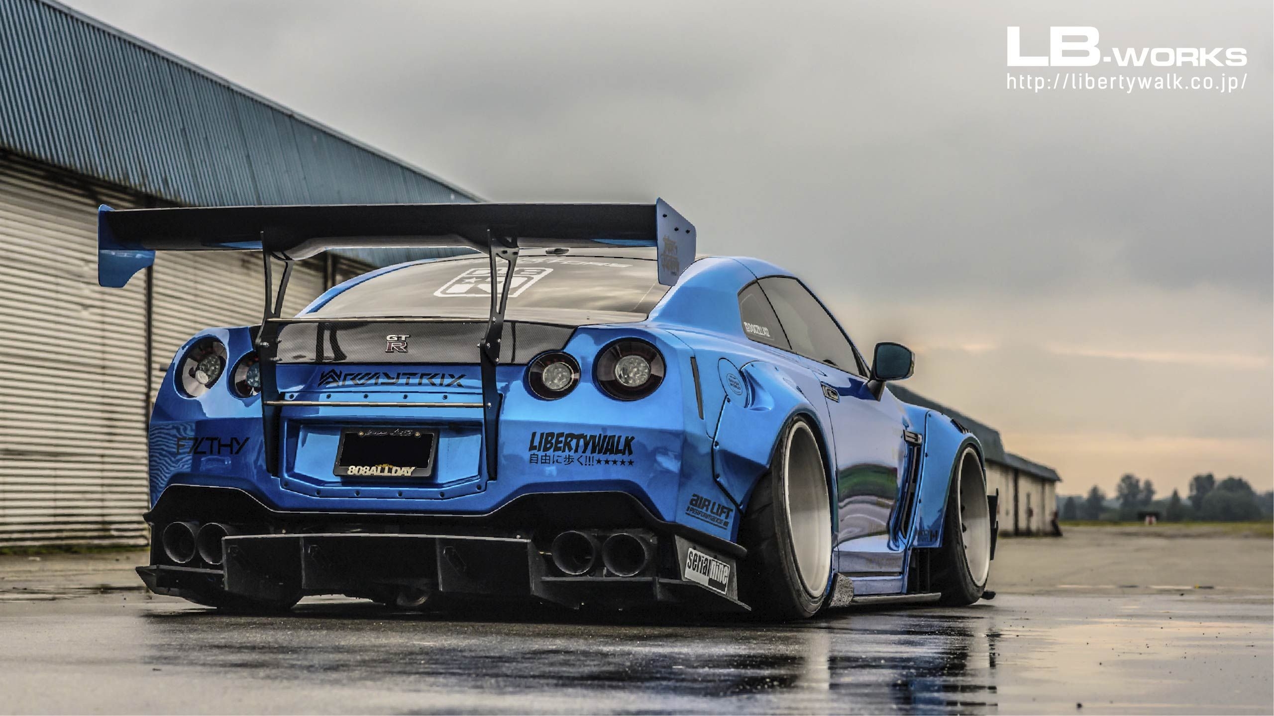 2560x1440 LB WORKS NISSAN GT R R35 Type 2. Liberty Walk. リバティーウォーク, Desktop