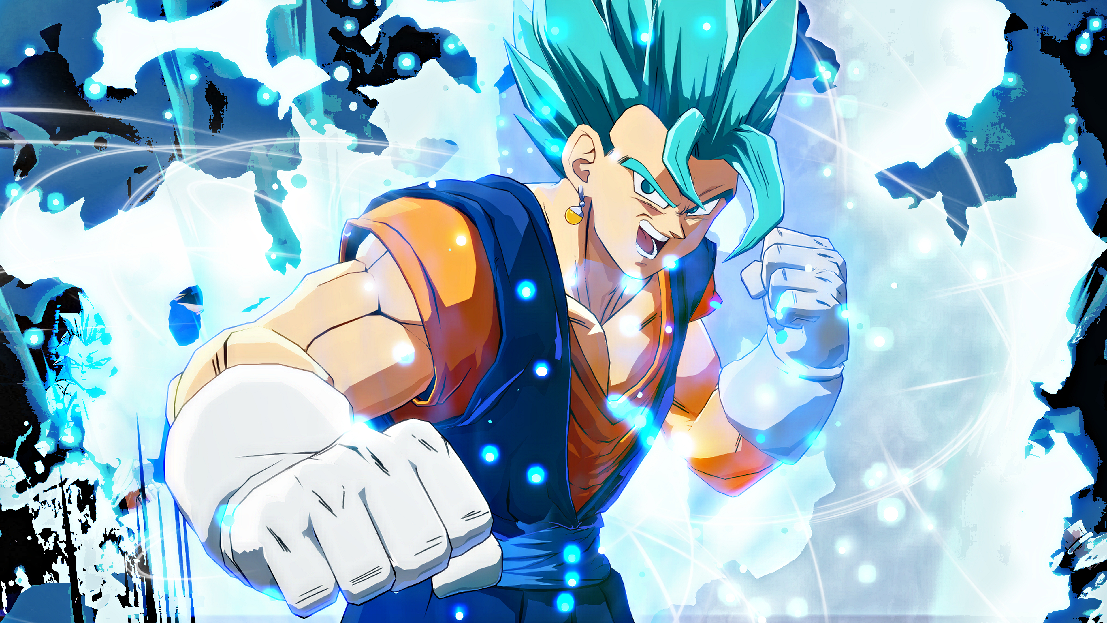 3840x2160 Vegito SSJ Blue Wallpaper, Desktop