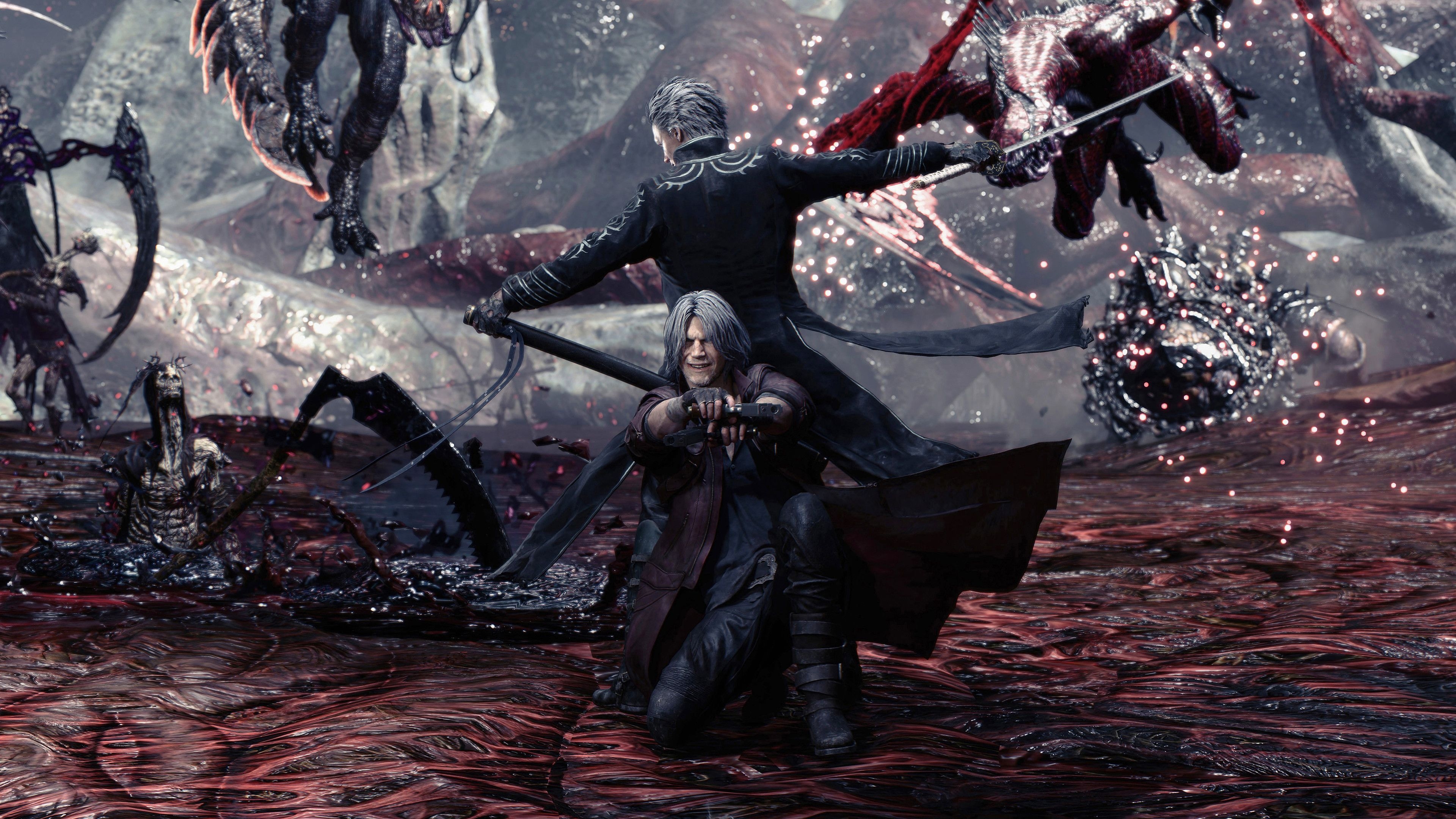 3840x2160 Devil May Cry 5 Dante and Vergil 4K Wallpaper, Desktop