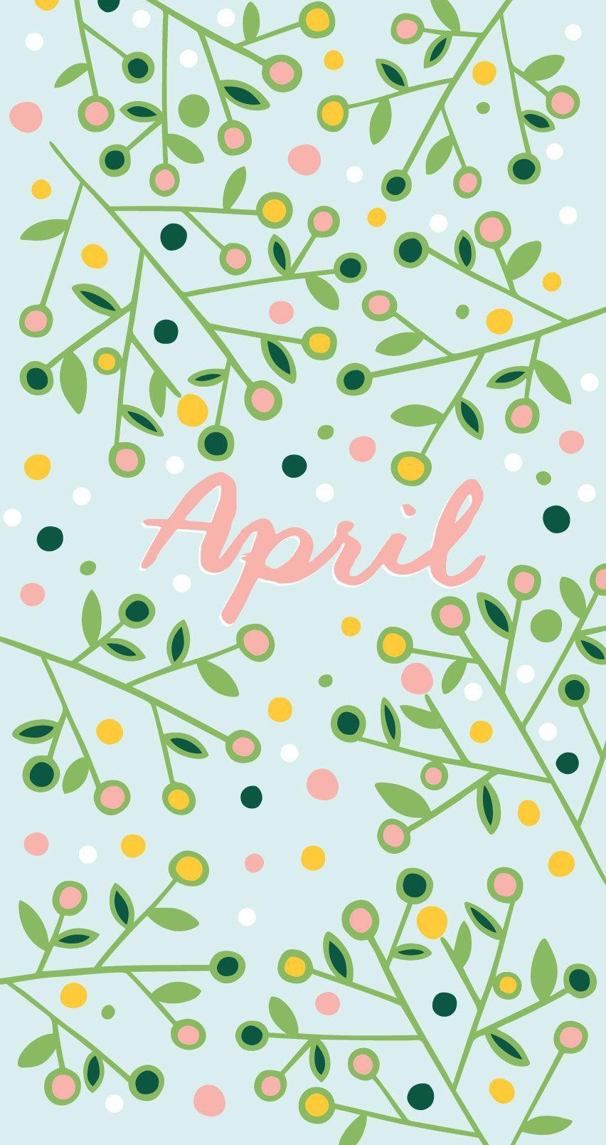 860x1610 Cute April Wallpaper iPhone, Phone