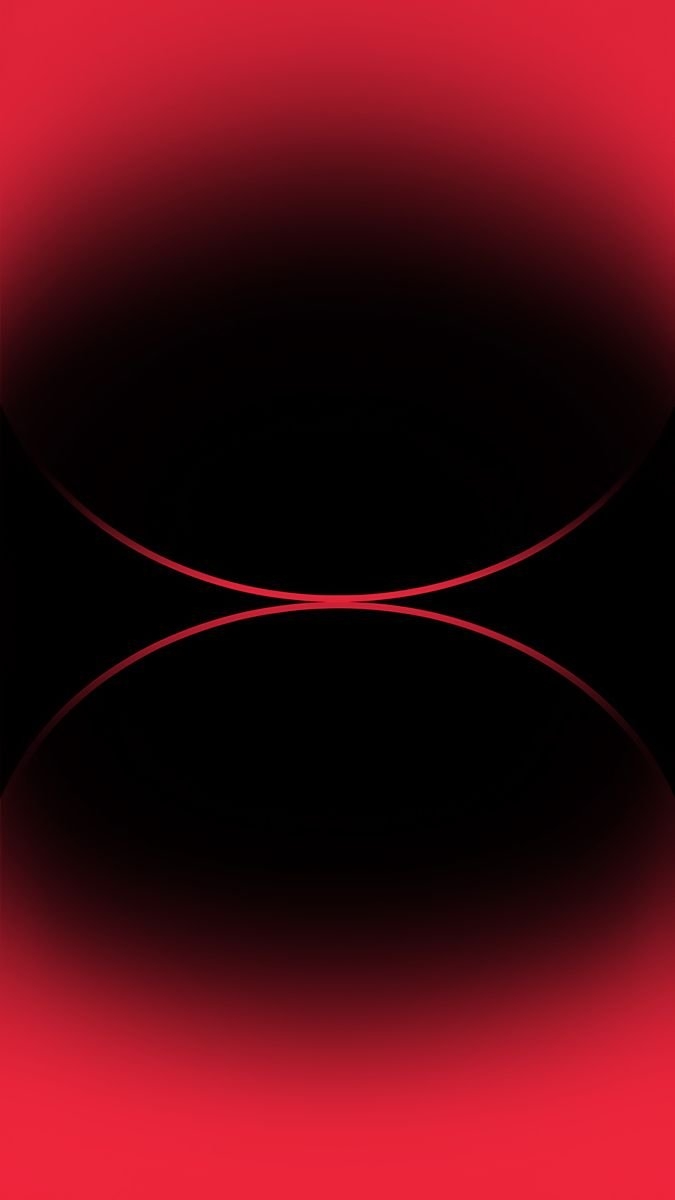 680x1200 iPhone 14 Pro Red And Black Wallpaper Download, Phone