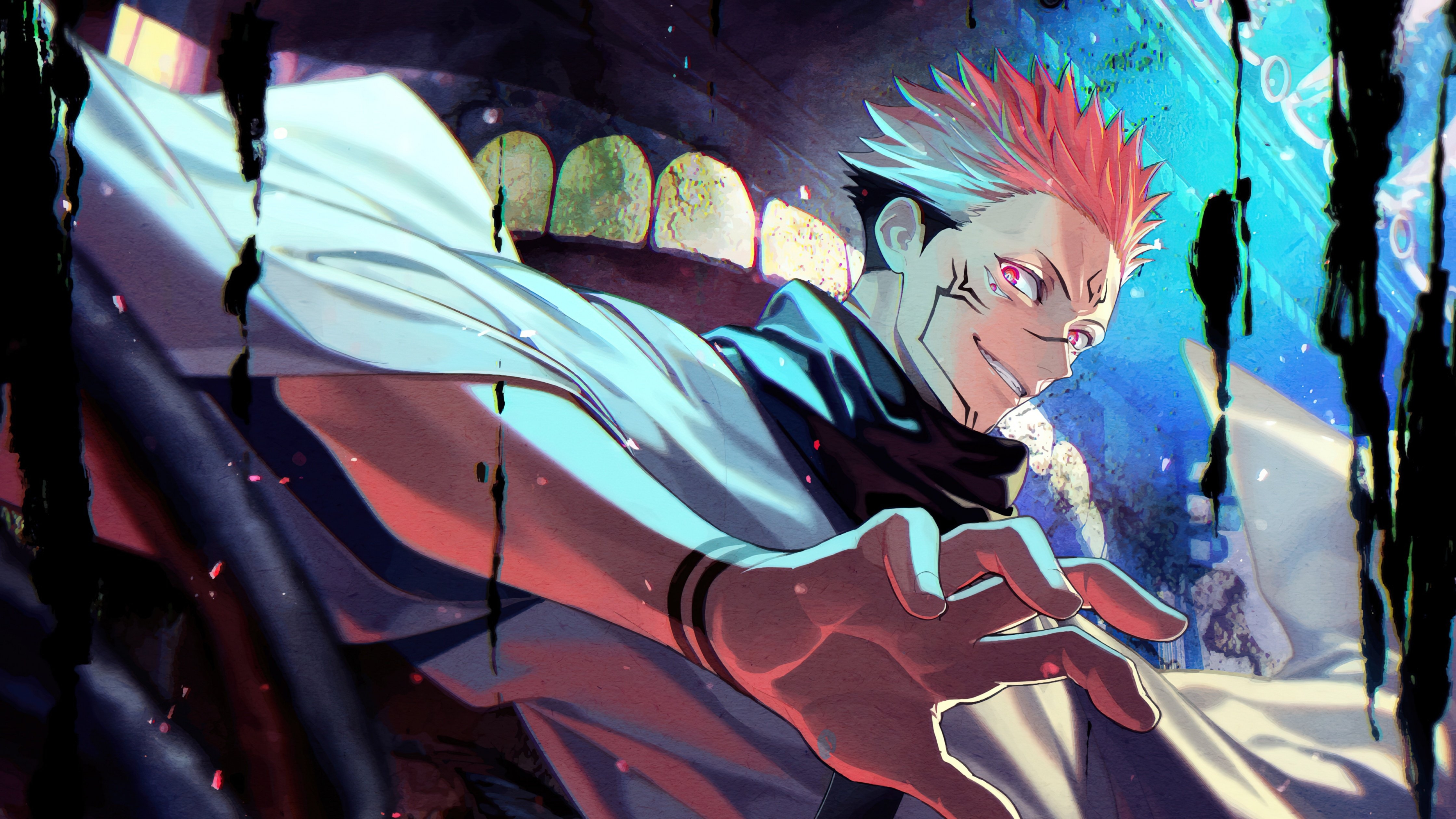 4480x2520 Yuji Itadori Wallpaper 4K, Jujutsu Kaisen, Anime, Desktop