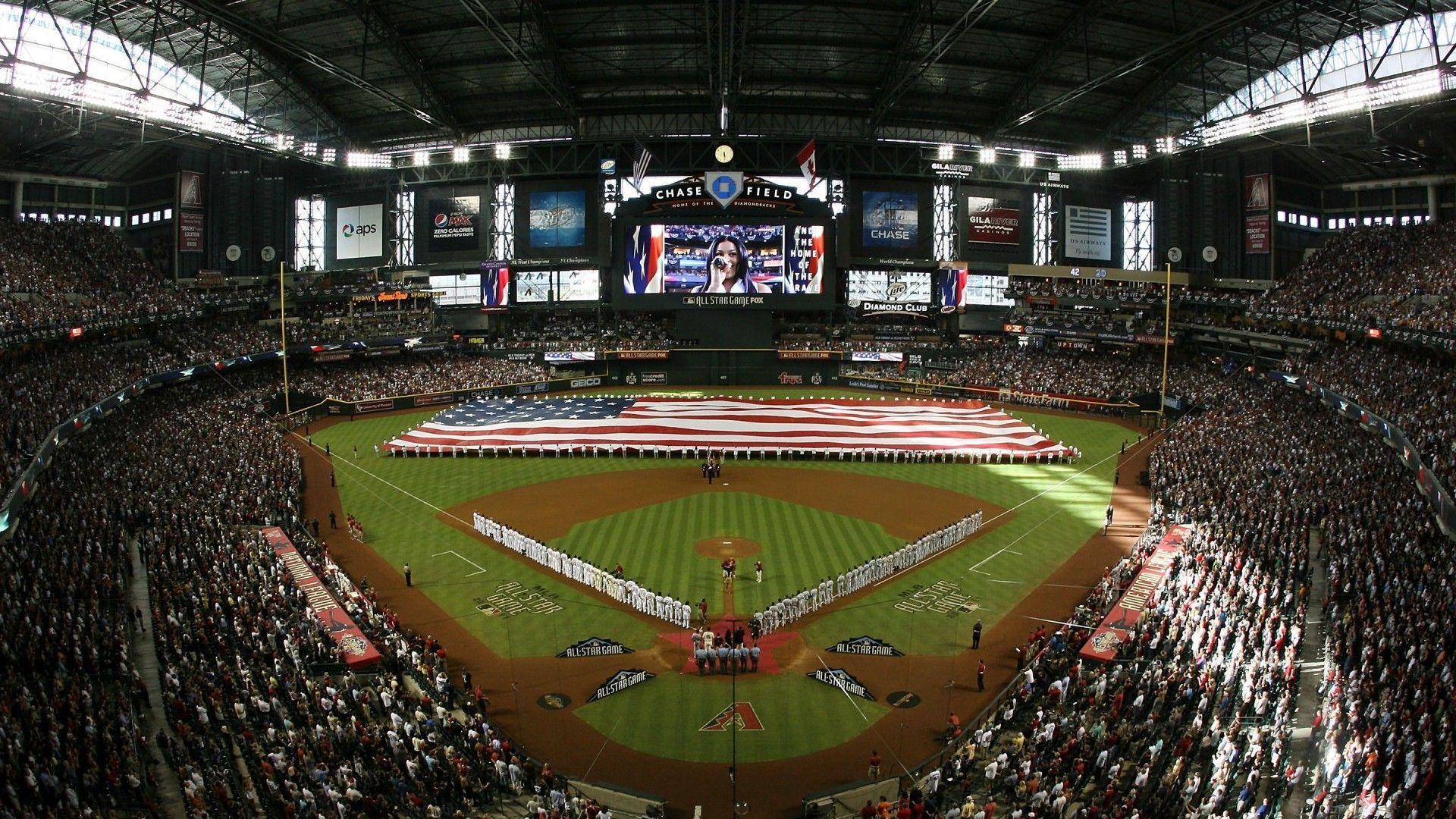 1920x1080 Download  Arizona Diamondbacks ballpark Chase Field, Desktop