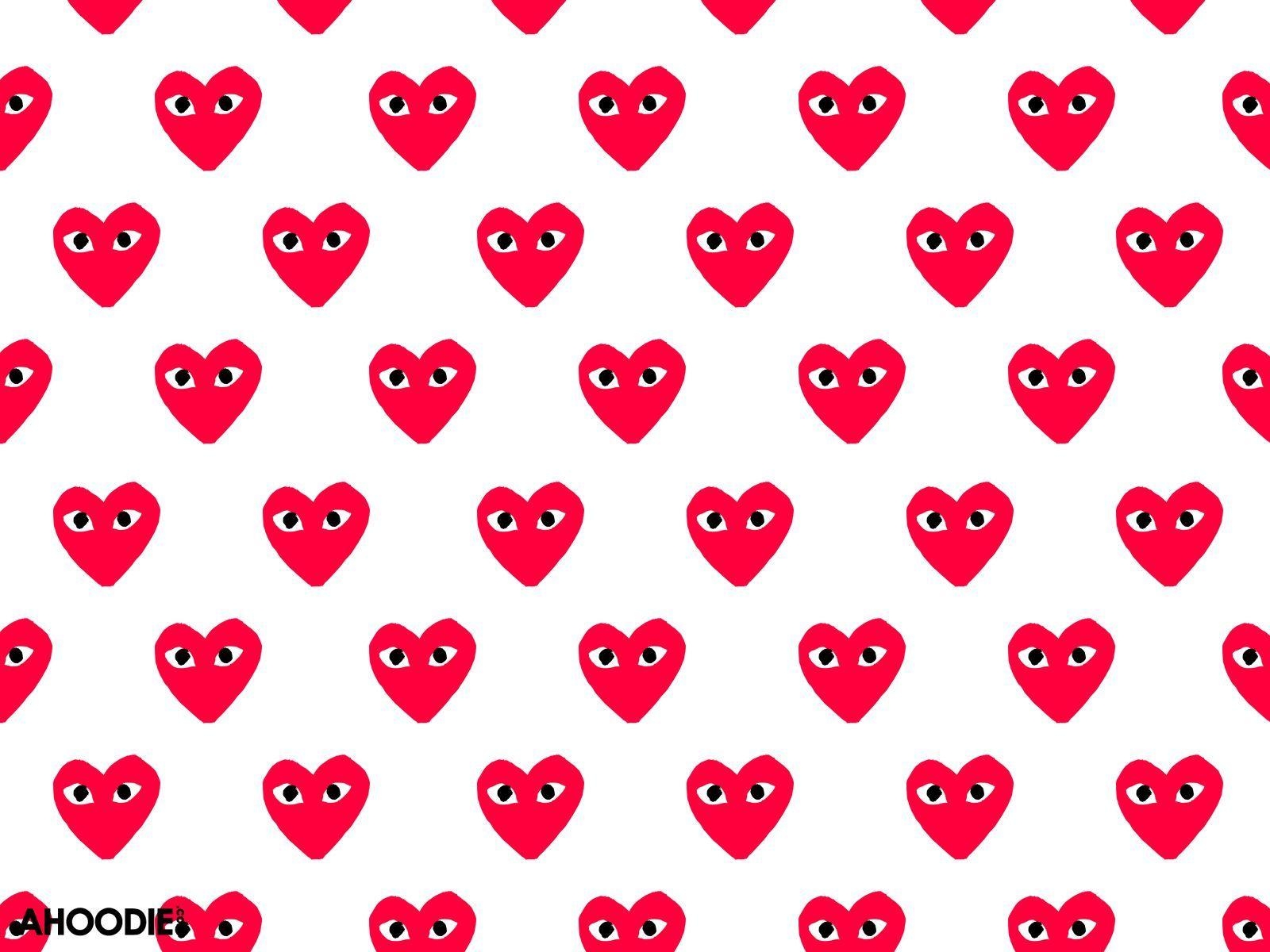 1600x1200 comme des garcons heart wallpaper. inspiration, Desktop