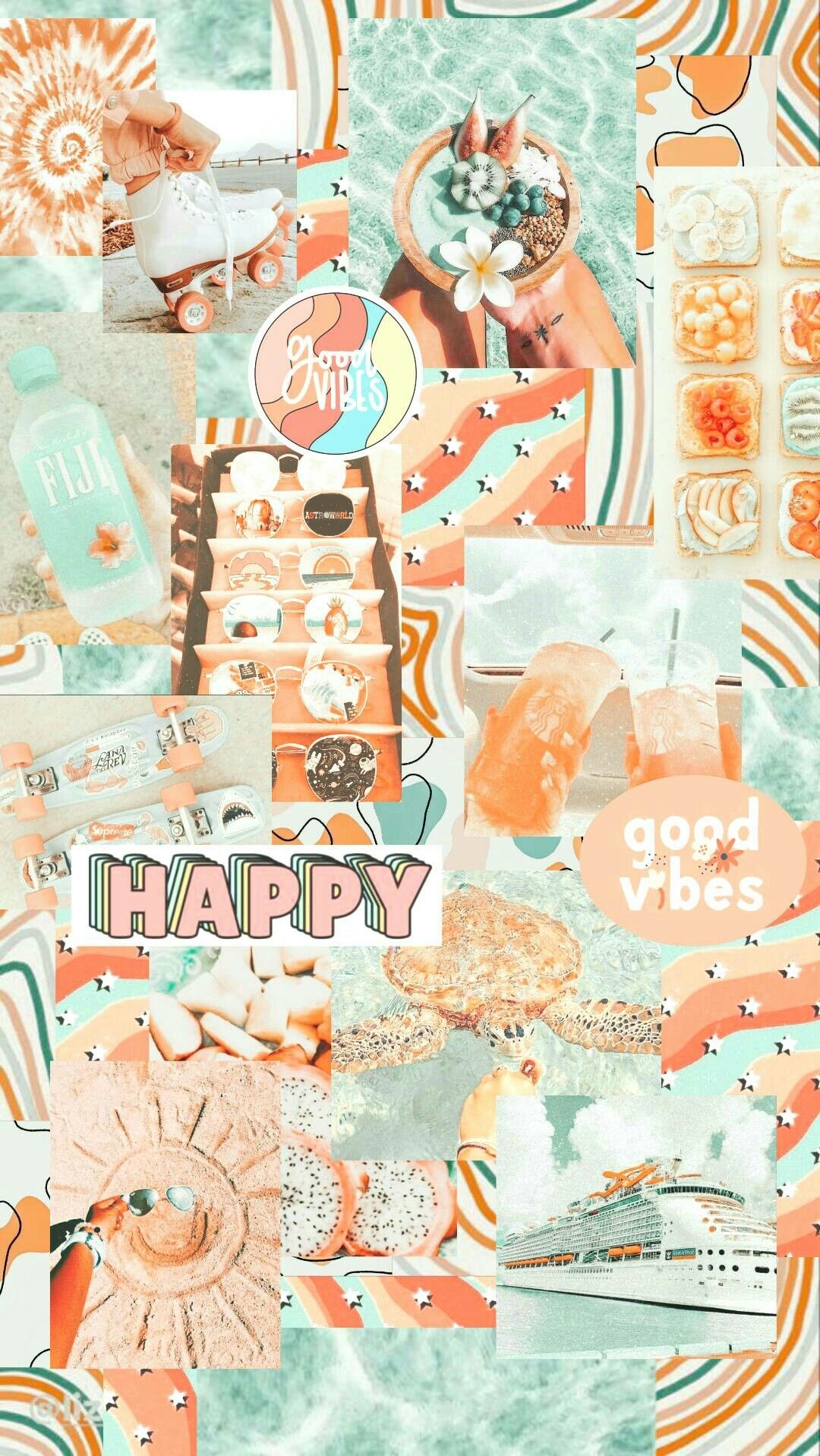 1080x1920 Aesthetic. Cute summer wallpaper, iPhone wallpaper preppy, iPhone wallpaper girly, Phone