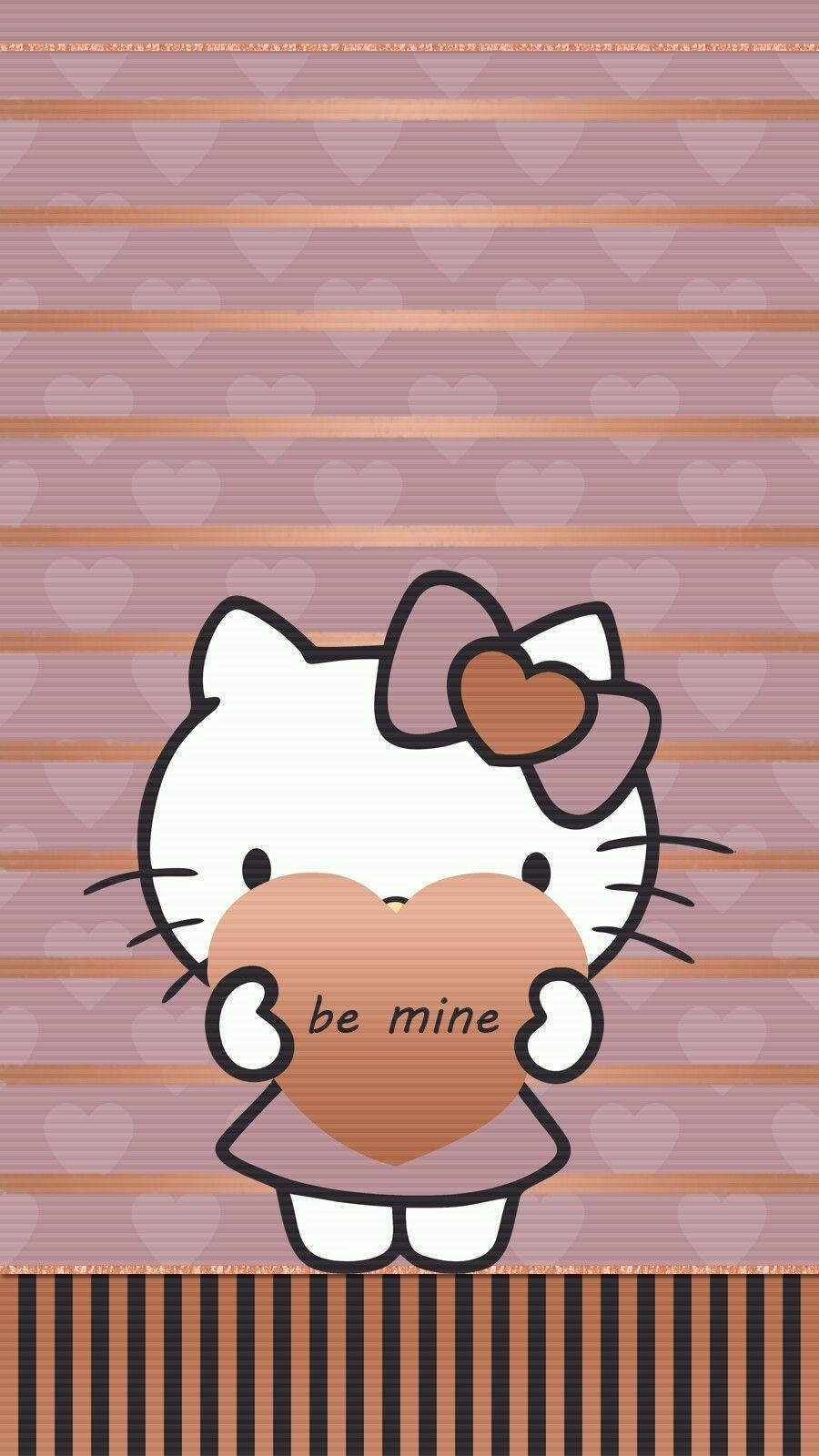 900x1600 valentine #love #hello_kitty #wallpaper #android #iphone. Hello kitty background, Hello kitty wallpaper, Kitty wallpaper, Phone