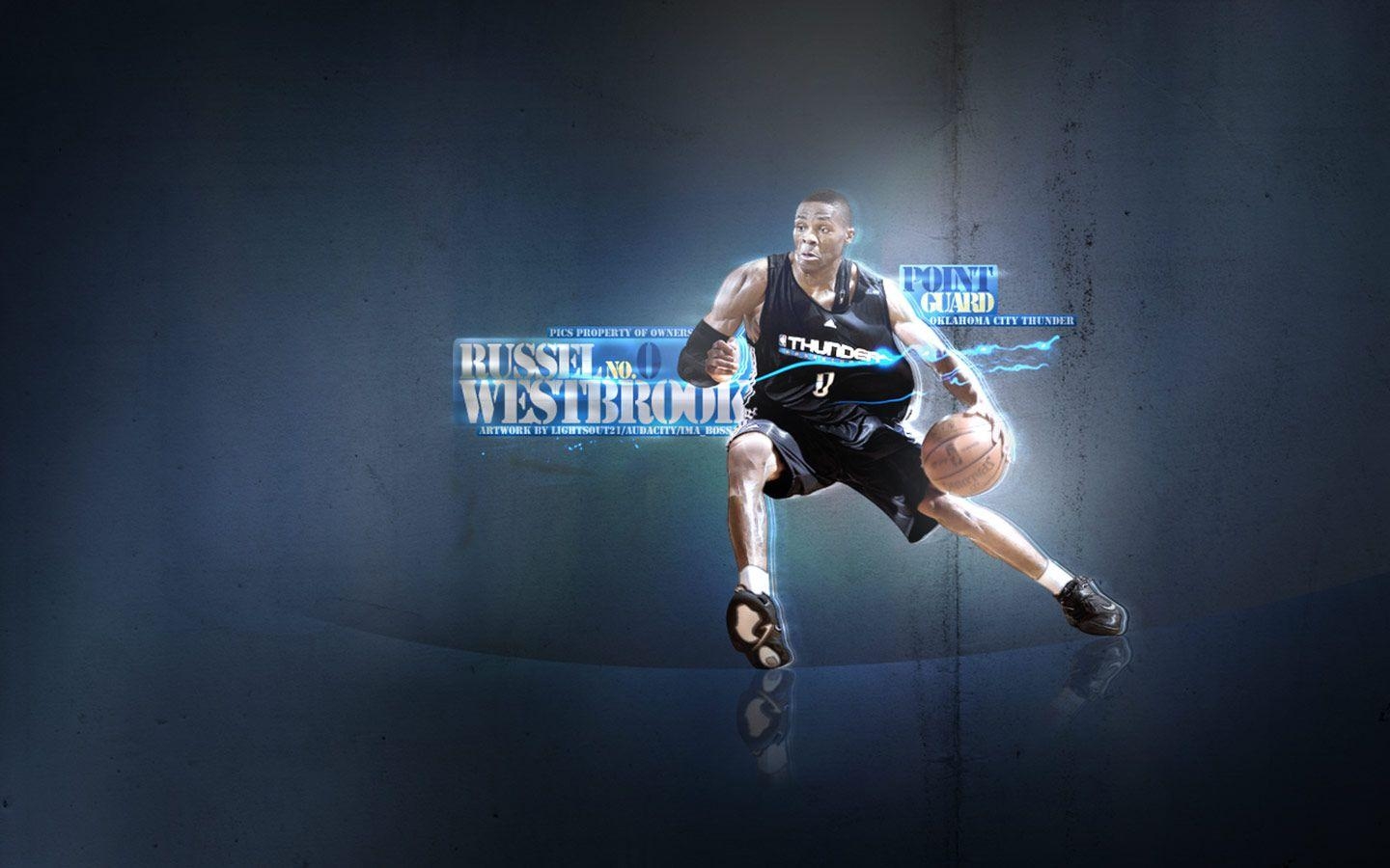 1440x900 Russell Westbrook basketball wallpaper, Desktop