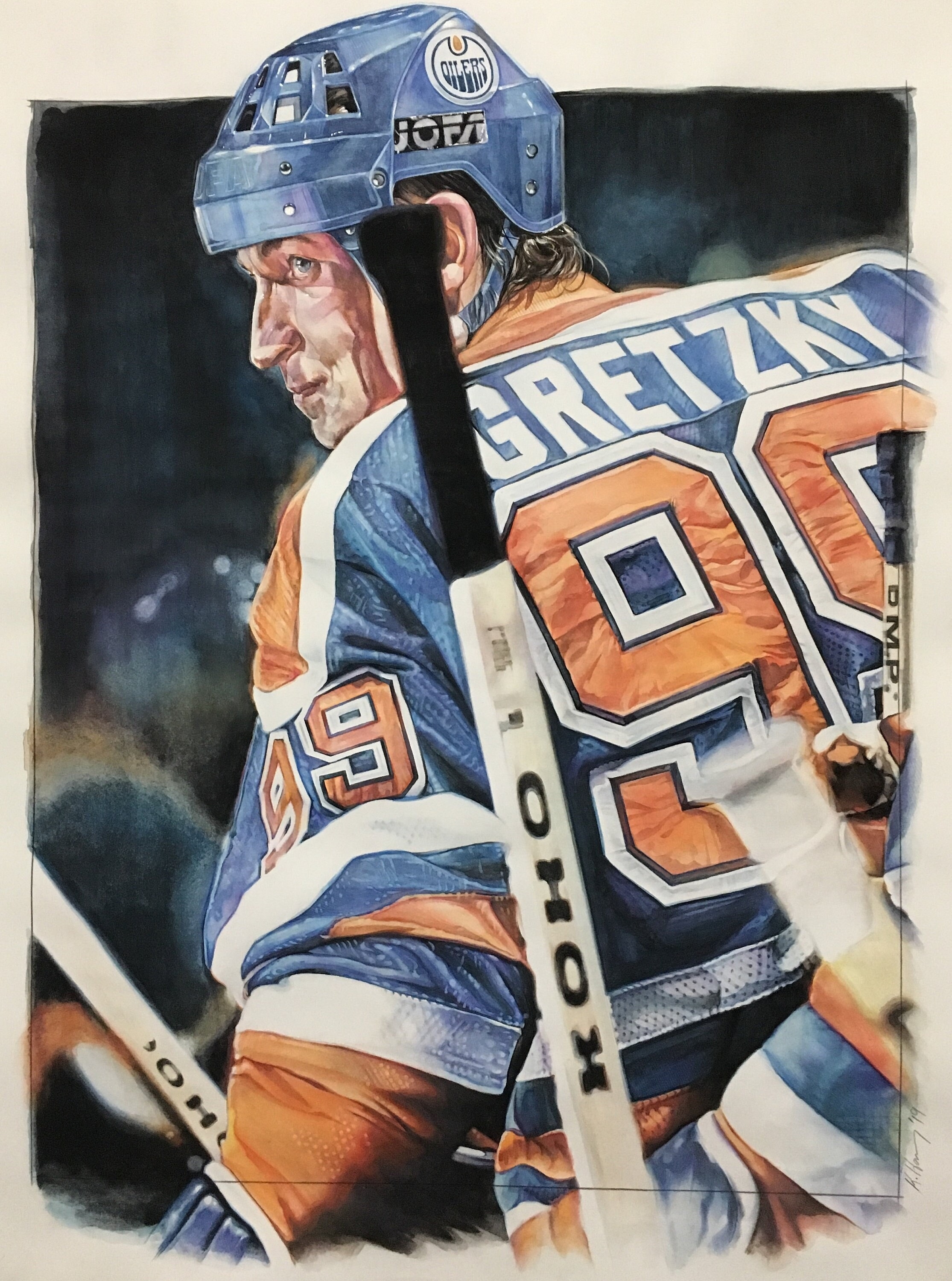 2230x3000 Wayne Gretzky// Edmonton Oilers, Phone