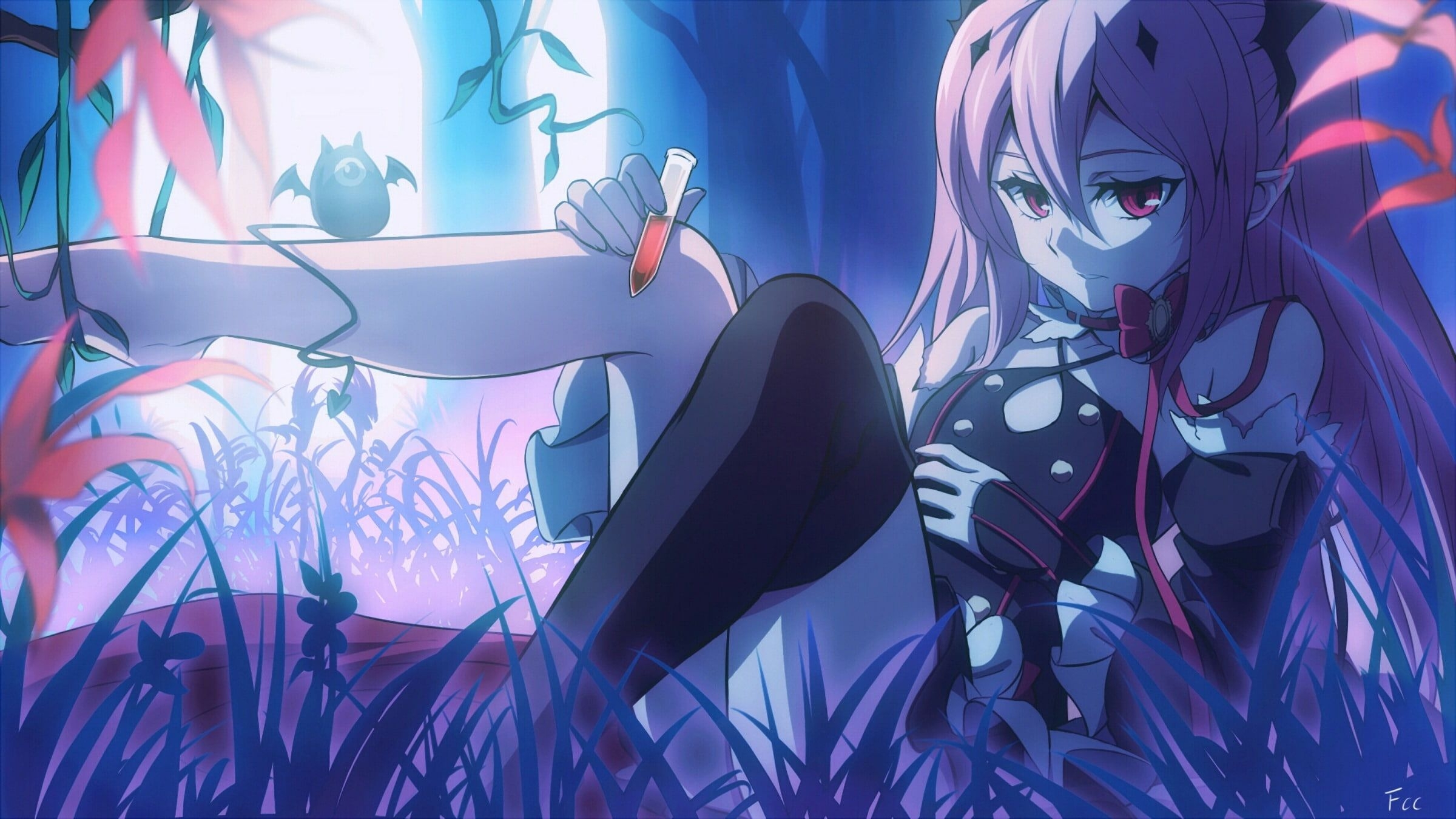 2400x1350 owari no seraph krul tepes #night #vampire #Anime P #wallpaper #hdwallpaper #desktop. Anime, Owari no seraph, Queen anime, Desktop