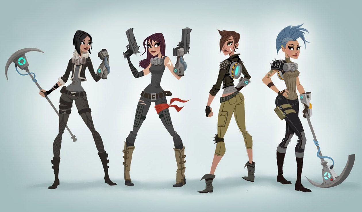 1260x740 Outlander Outfits from Fortnite. Character Design. Concept art, Desktop