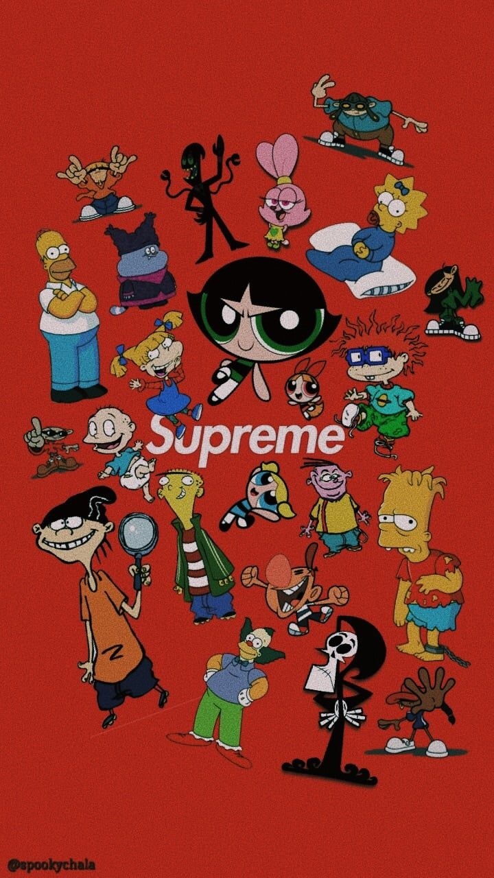 720x1280 Cartoon Supreme Wallpaper, Phone