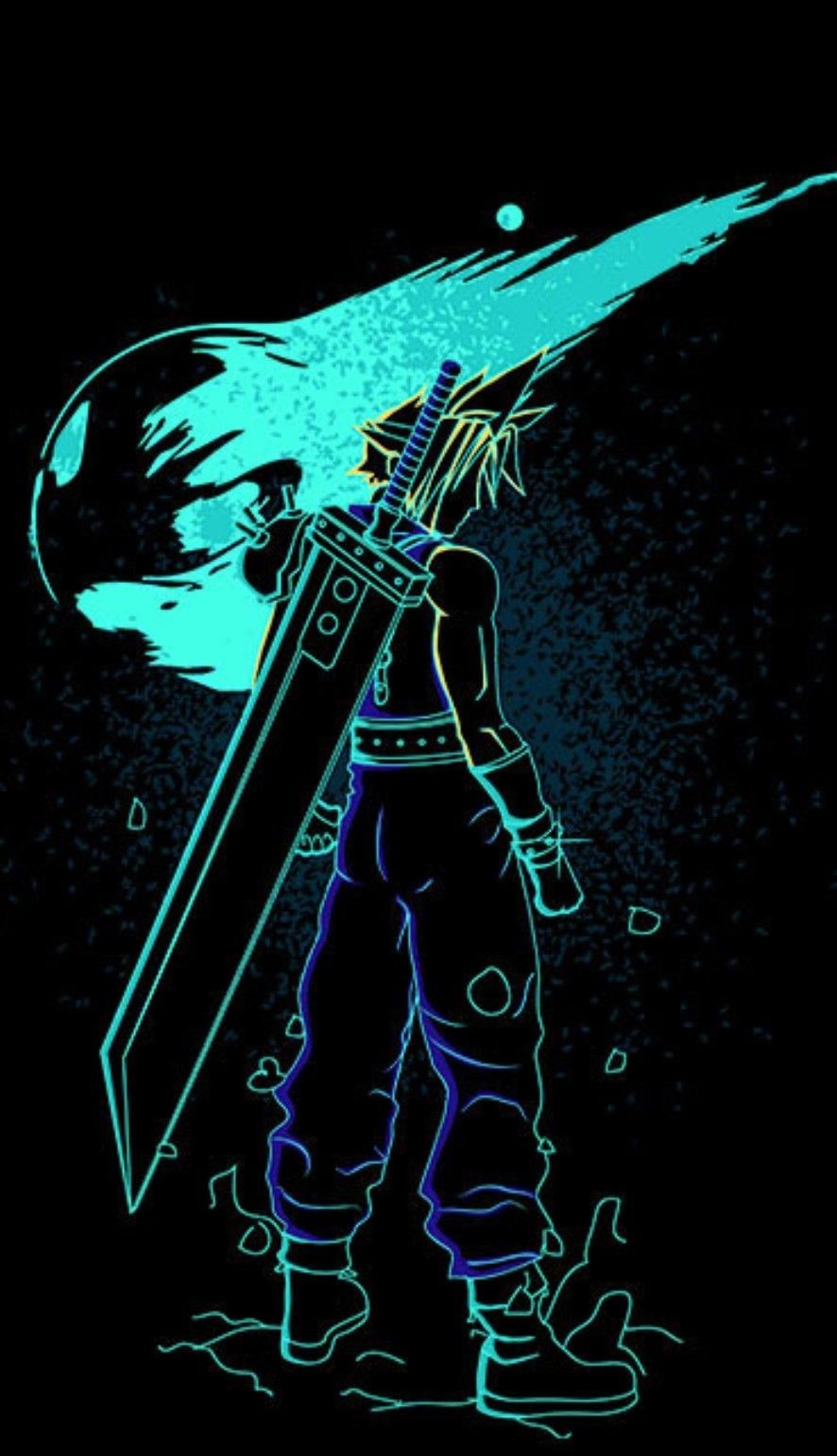 890x1550 Cloud Strife • Final Fantasy VII. Final fantasy vii cloud, Final, Phone