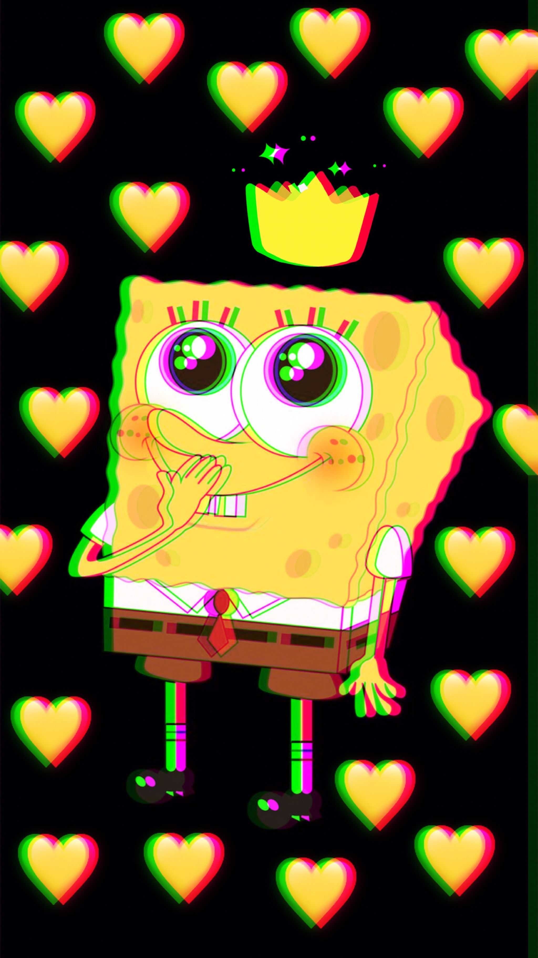 2050x3650 4K Spongebob Wallpaper, Phone