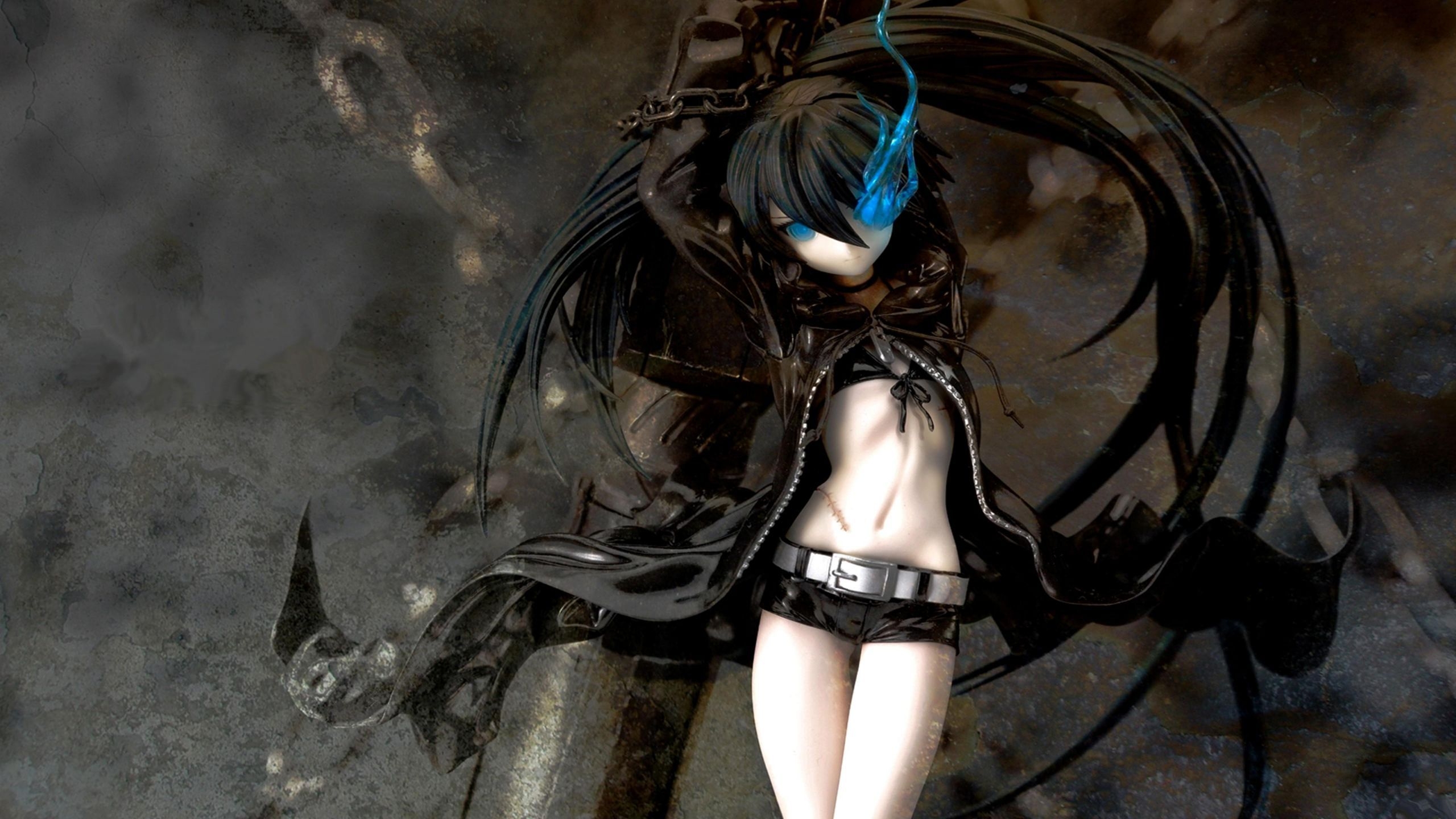 2560x1440 Dark Anime Girl 3D Desktop HD Wallpaper, Desktop