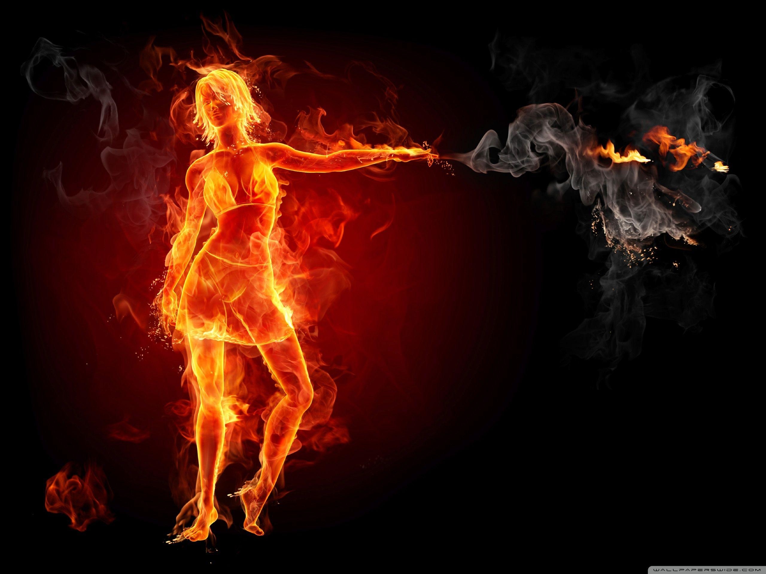 2560x1920 Fire Girl Wallpaper Free Fire Girl Background, Desktop