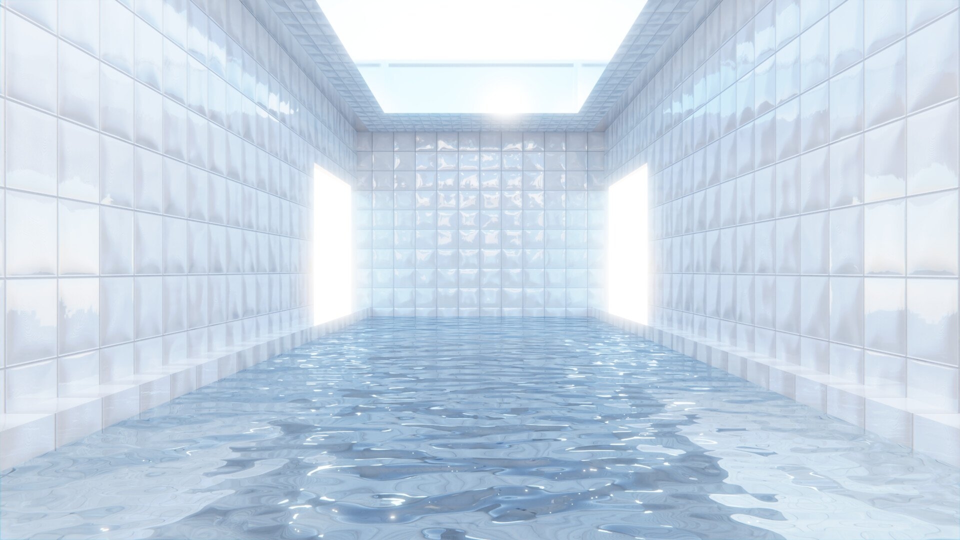 1920x1080 Liminal Space. Blender 2. Nick C3D, Desktop