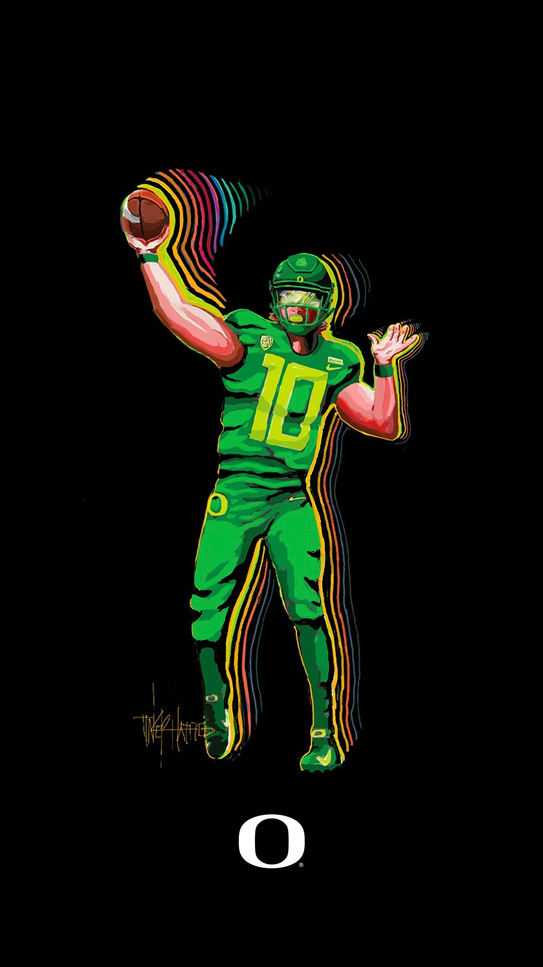 1080x1920 Oregon Football up your phone's lock screen with custom art from the, Phone